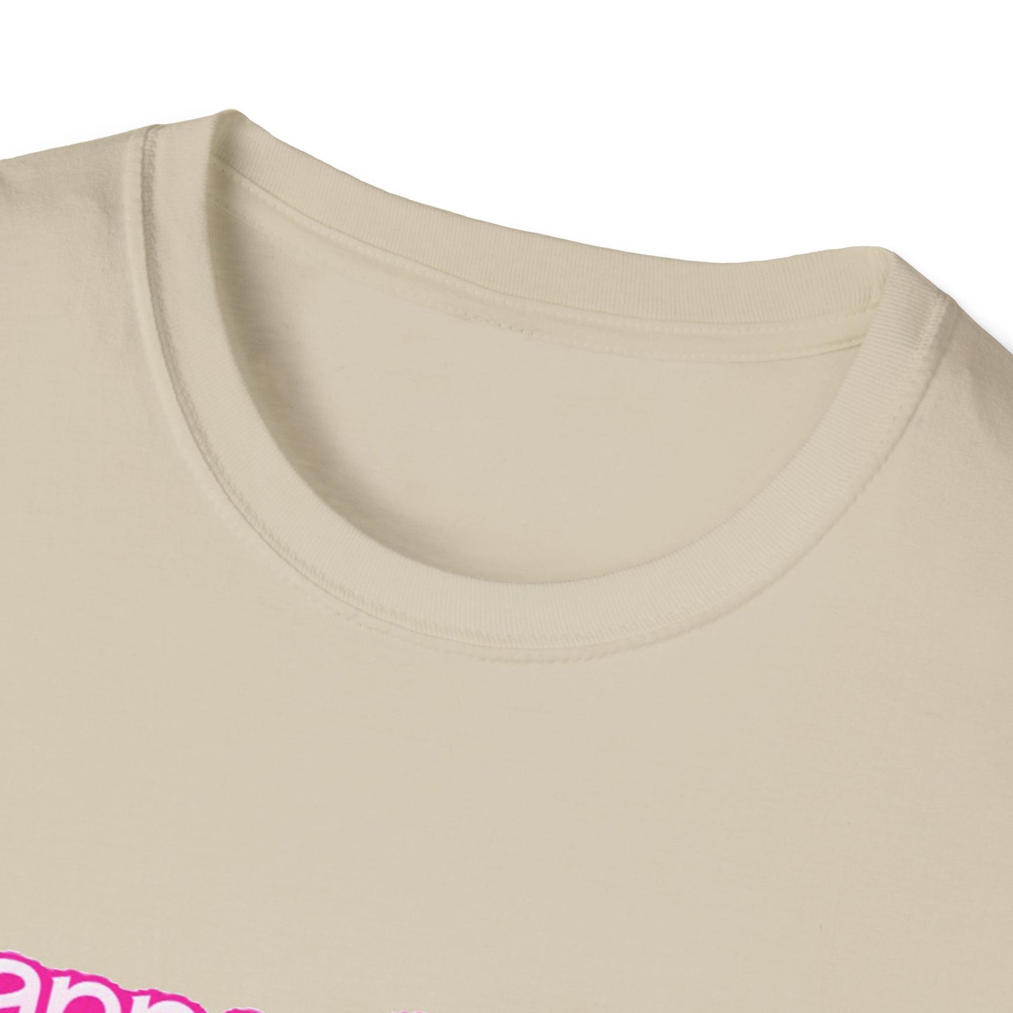 Cute Cat Face Unisex T-Shirt, Wanna Cuddle Provocative Proposition Graphic Tee, Retro Design Soft Pink Text Front Print