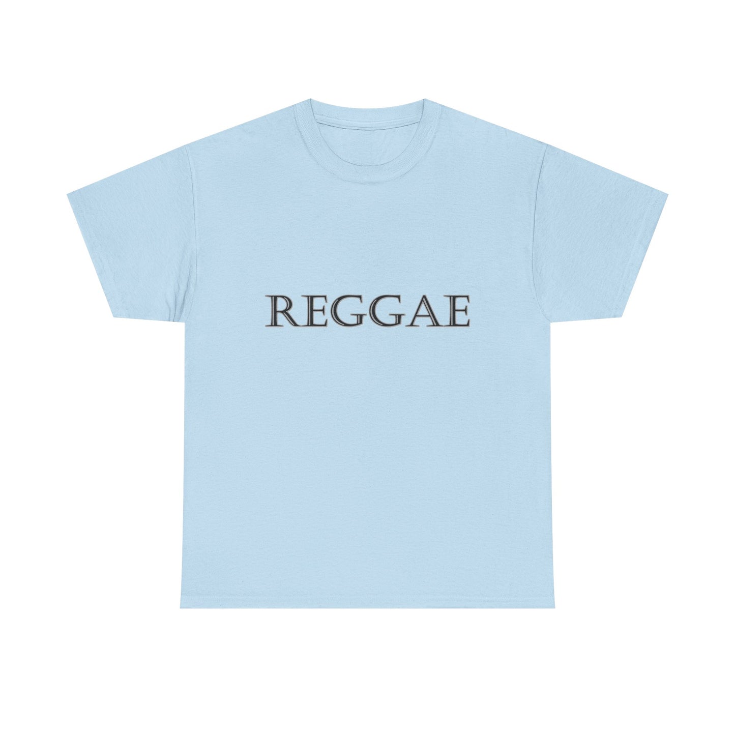Music Nostalgia Reggae Unisex Cotton Shirt, Retro Boho and Hippie Style Top, Artistic Typographic Design Shirt For Music Lovers