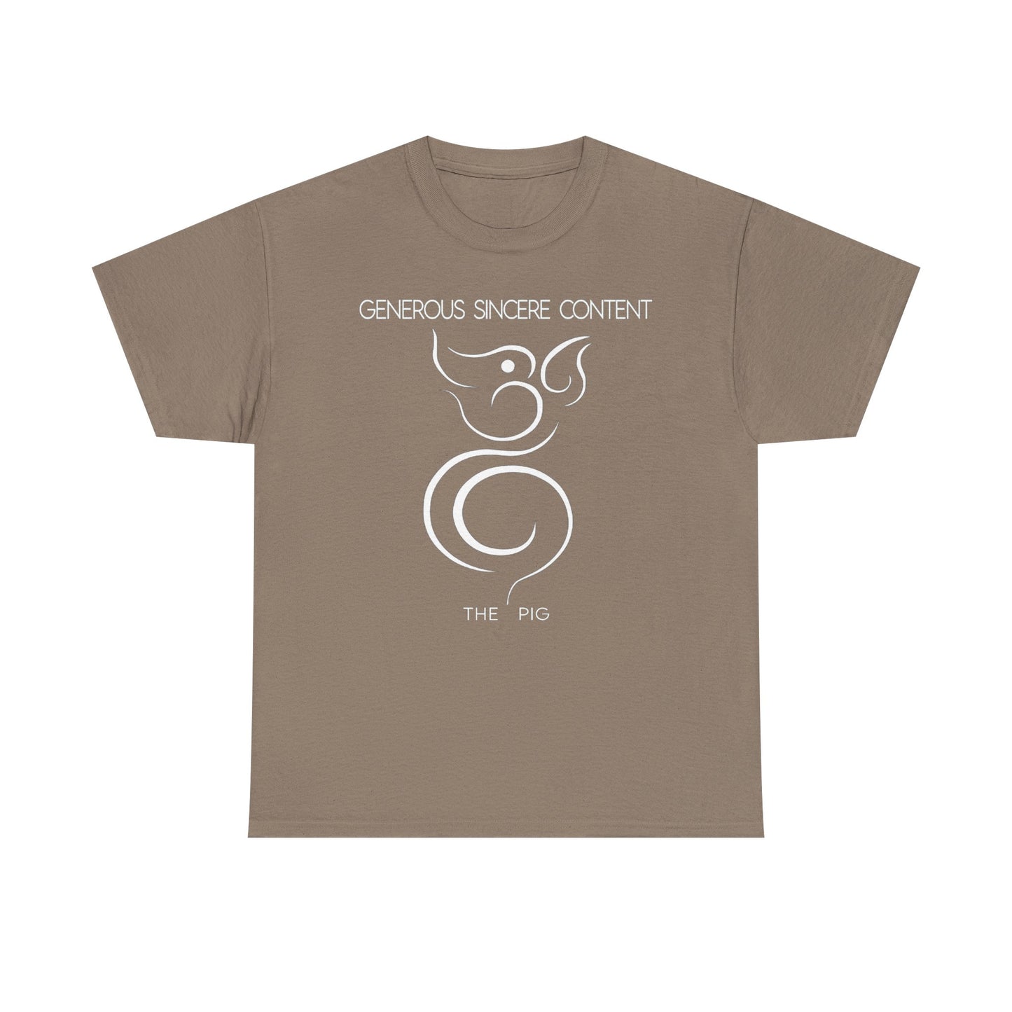 Chinese Zodiac The Pig Tee , Positive Traits Of People Born On The Years Of The Pig (1959, 1971, 1983, 1995, And 2007), Generous And Content
