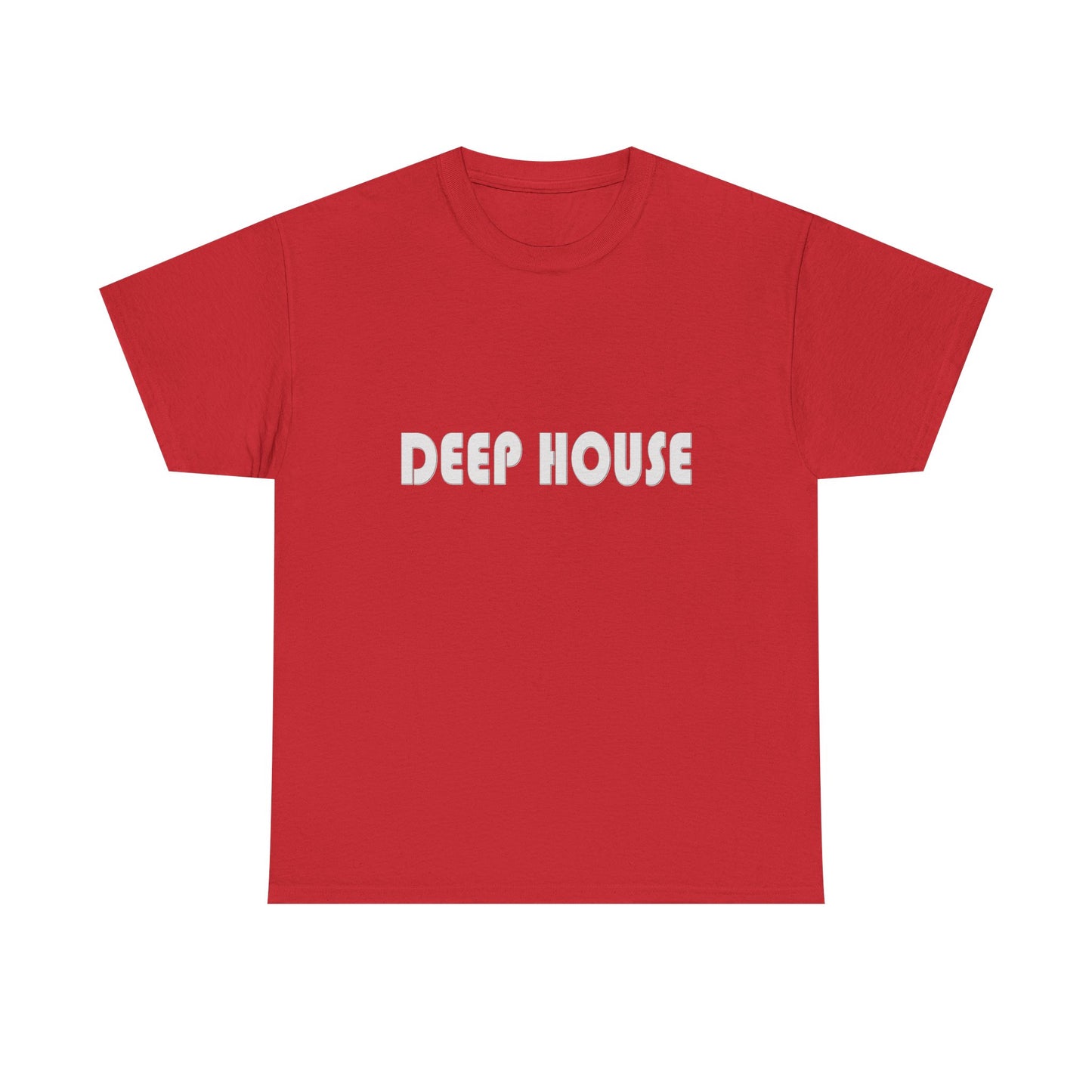 Deep House Music Genre Unisex Tee, Typographic Young Vibe Shirt, DJ Gift, Music Lover, Festival Top, Musician Apparel, Rave Clothing