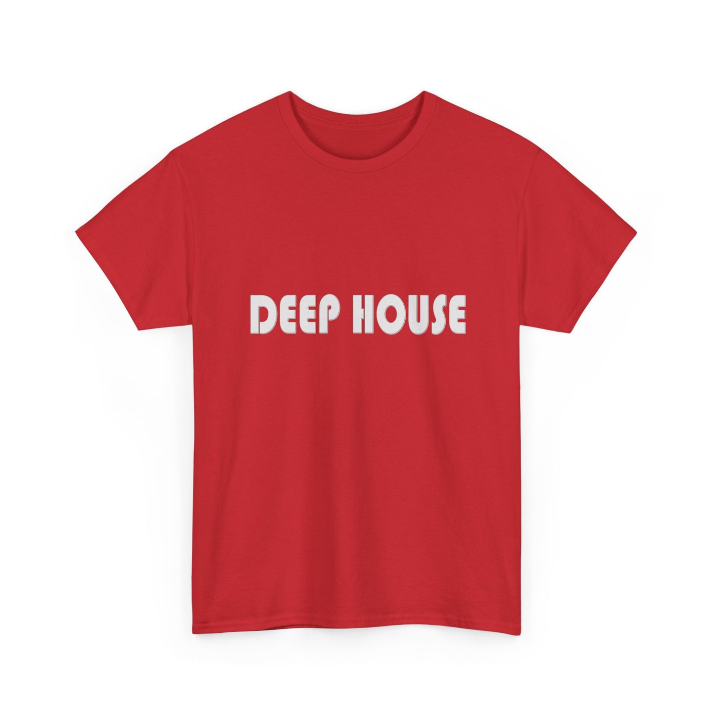 Deep House Music Genre Unisex Tee, Typographic Young Vibe Shirt, DJ Gift, Music Lover, Festival Top, Musician Apparel, Rave Clothing