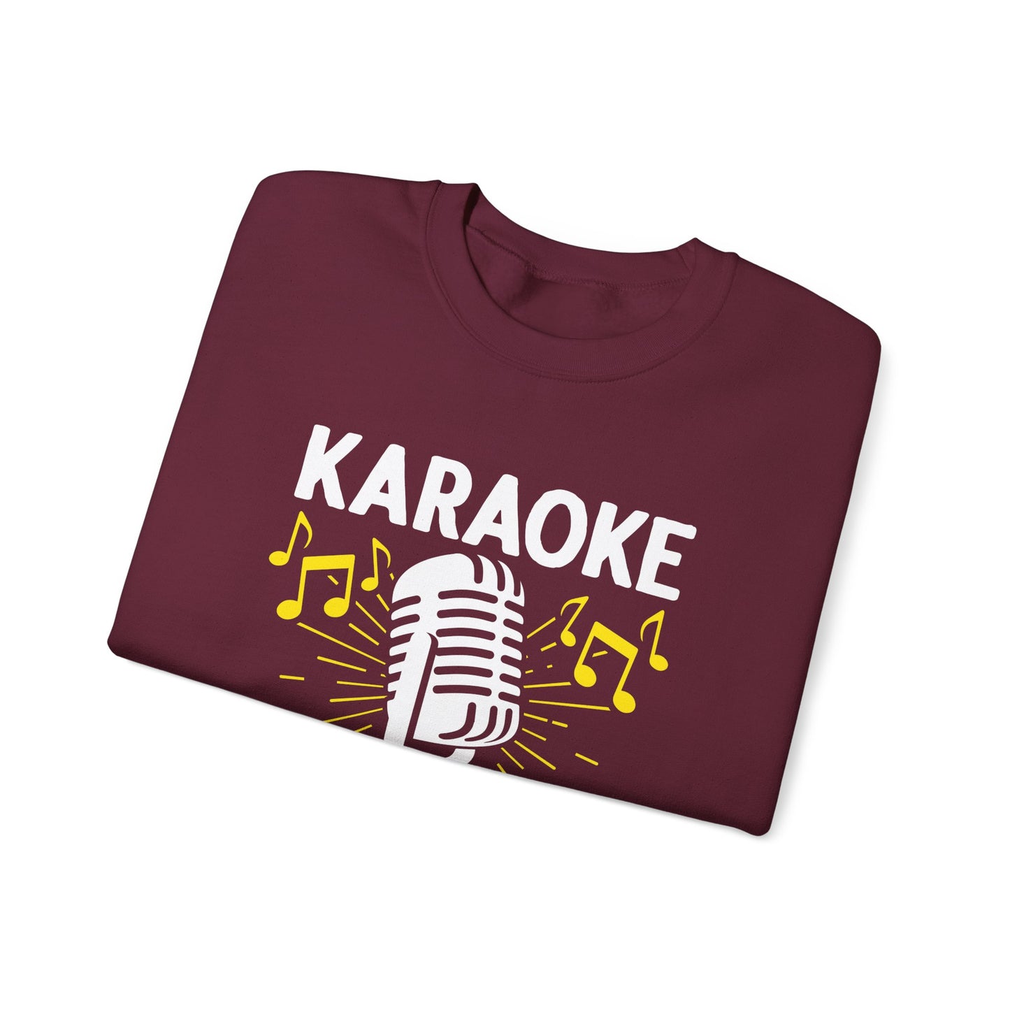 Karaoke Vibe Sweatshirt, Sing-Along Nostalgia Jumper, Music Party Pullover, Karaoke Never Lies Crewneck, Funny Singing Gift