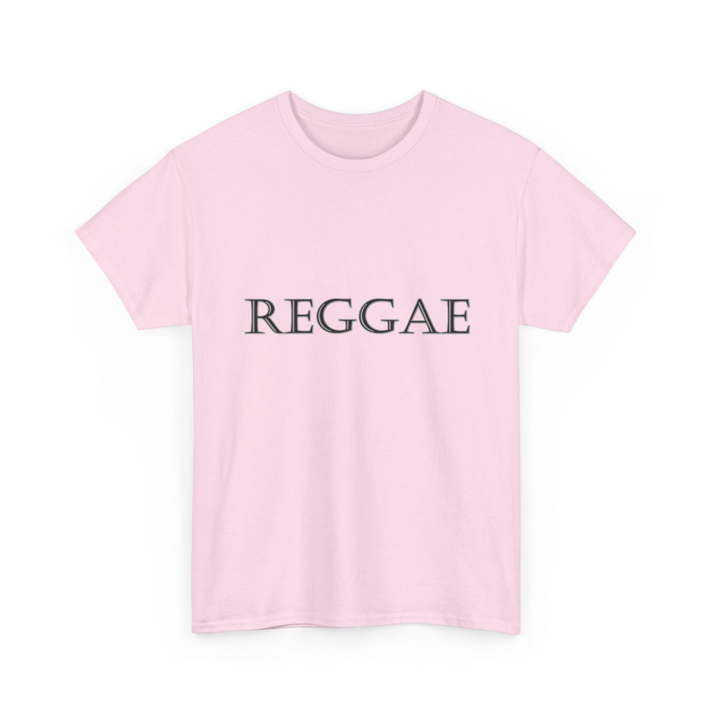 Music Nostalgia Reggae Unisex Cotton Shirt, Retro Boho and Hippie Style Top, Artistic Typographic Design Shirt For Music Lovers