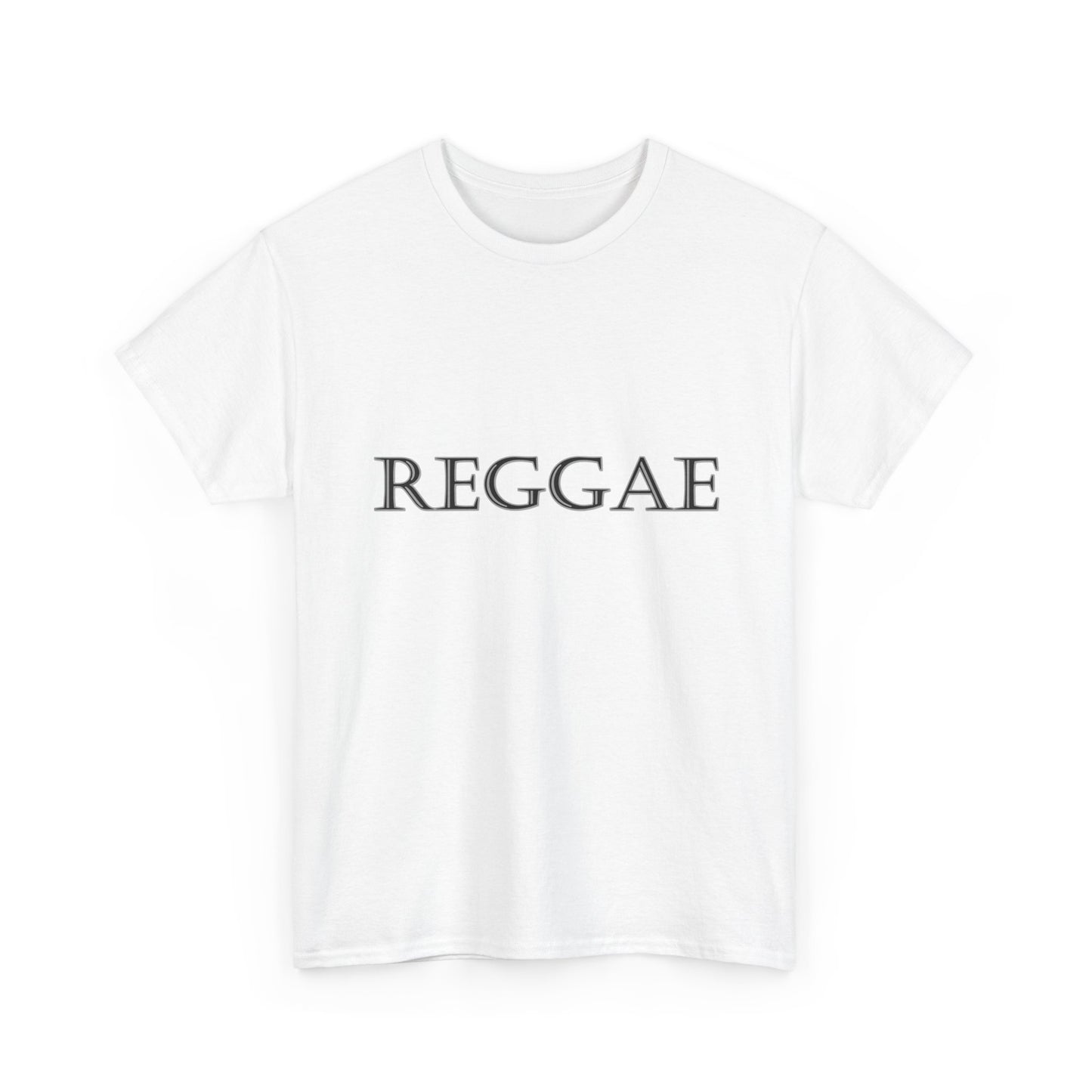 Music Nostalgia Reggae Unisex Cotton Shirt, Retro Boho and Hippie Style Top, Artistic Typographic Design Shirt For Music Lovers