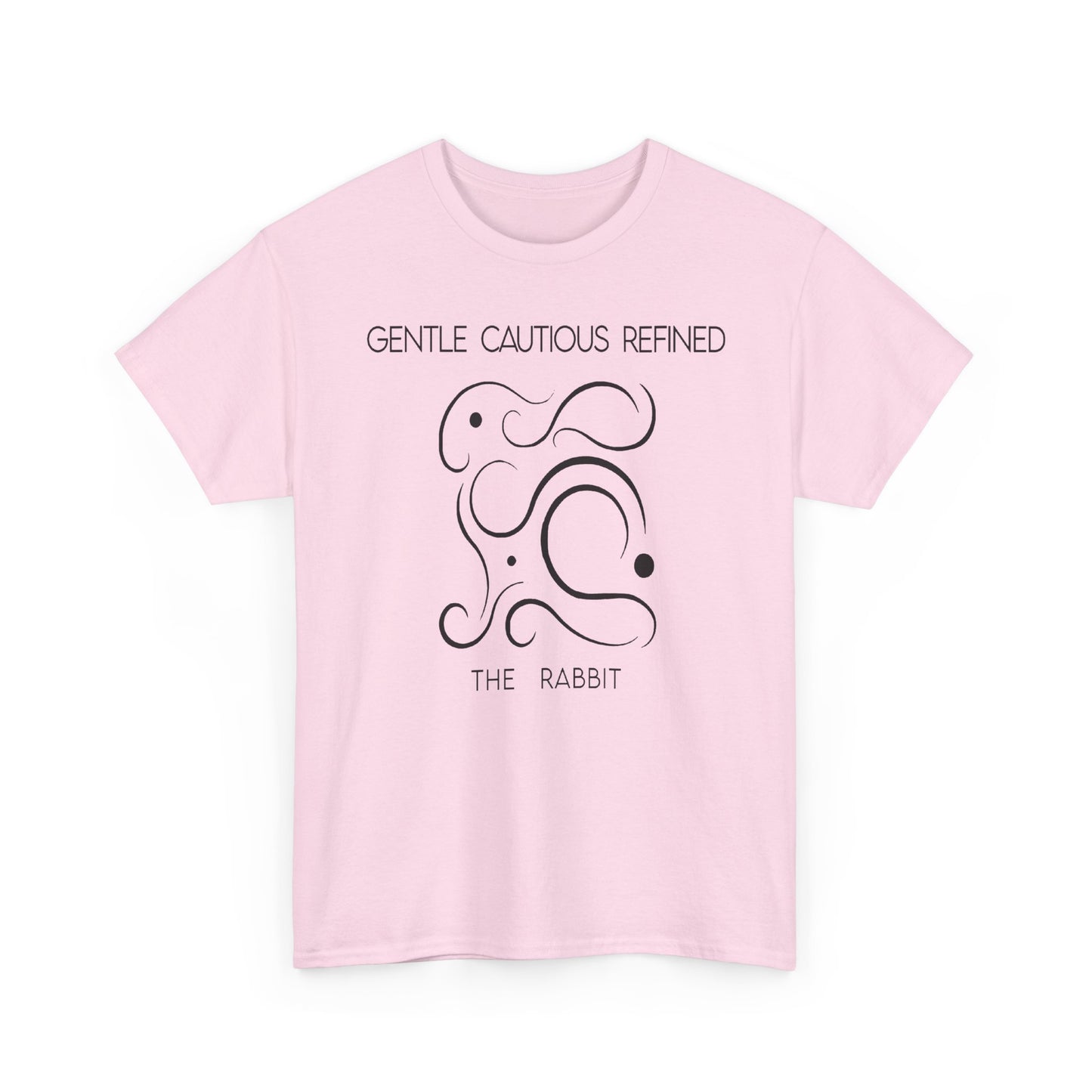 Chinese Zodiac The Rabbit Tee, Positive Traits Of People Born On The Years Of Rabbit (1963, 1975, 1987, 1999, And 2011), Gentle And Refined