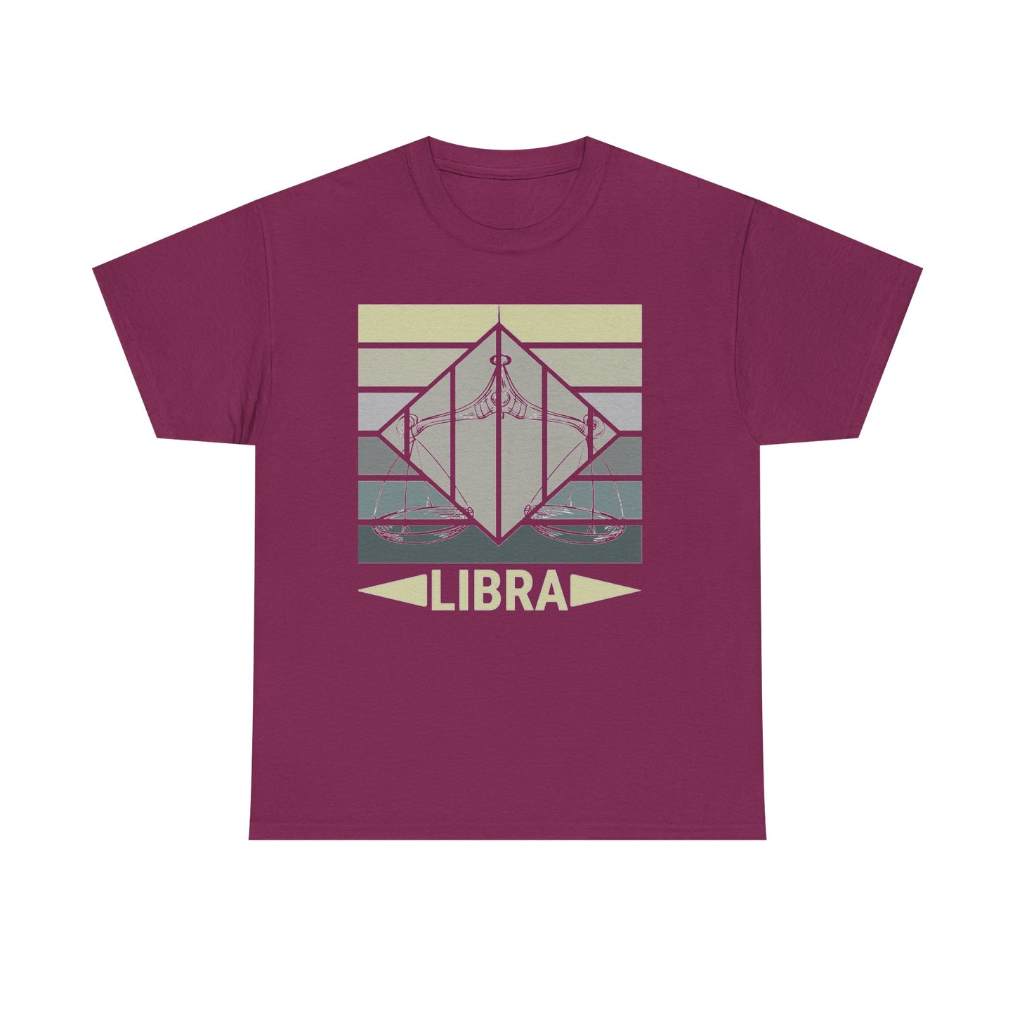 Libra Zodiac Tee, Astrology Shirt, Unisex Heavy Cotton T-Shirt, Horoscope Gift, Libra Season Apparel, Astrology Lover Tee