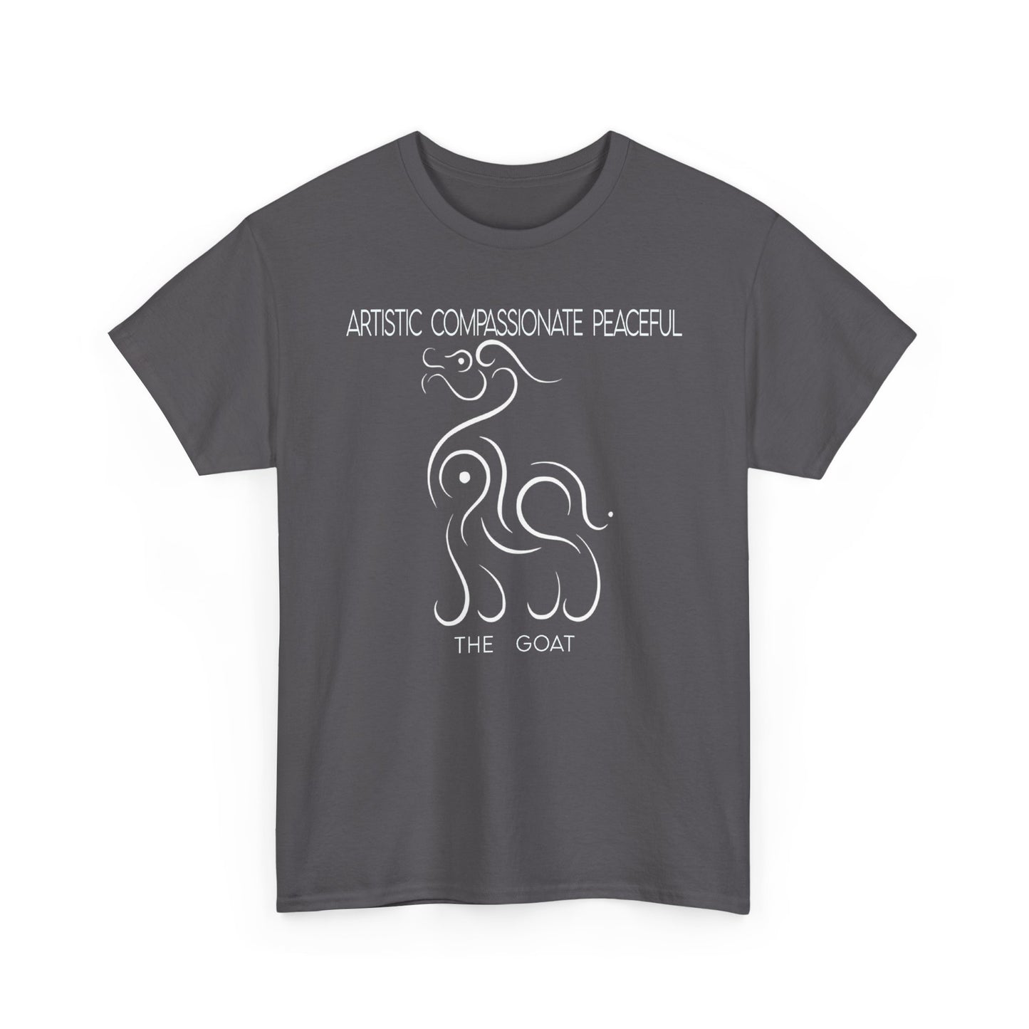 Chinese Zodiac The Goat Tee, Positive Traits Of People Born On The Years Of Goat (1967, 1979, 1991, 2003, And 2015), Compassionate, Peaceful