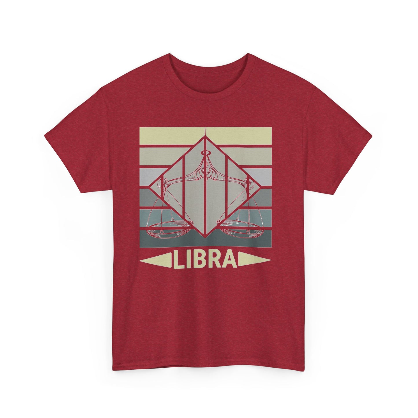 Libra Zodiac Tee, Astrology Shirt, Unisex Heavy Cotton T-Shirt, Horoscope Gift, Libra Season Apparel, Astrology Lover Tee
