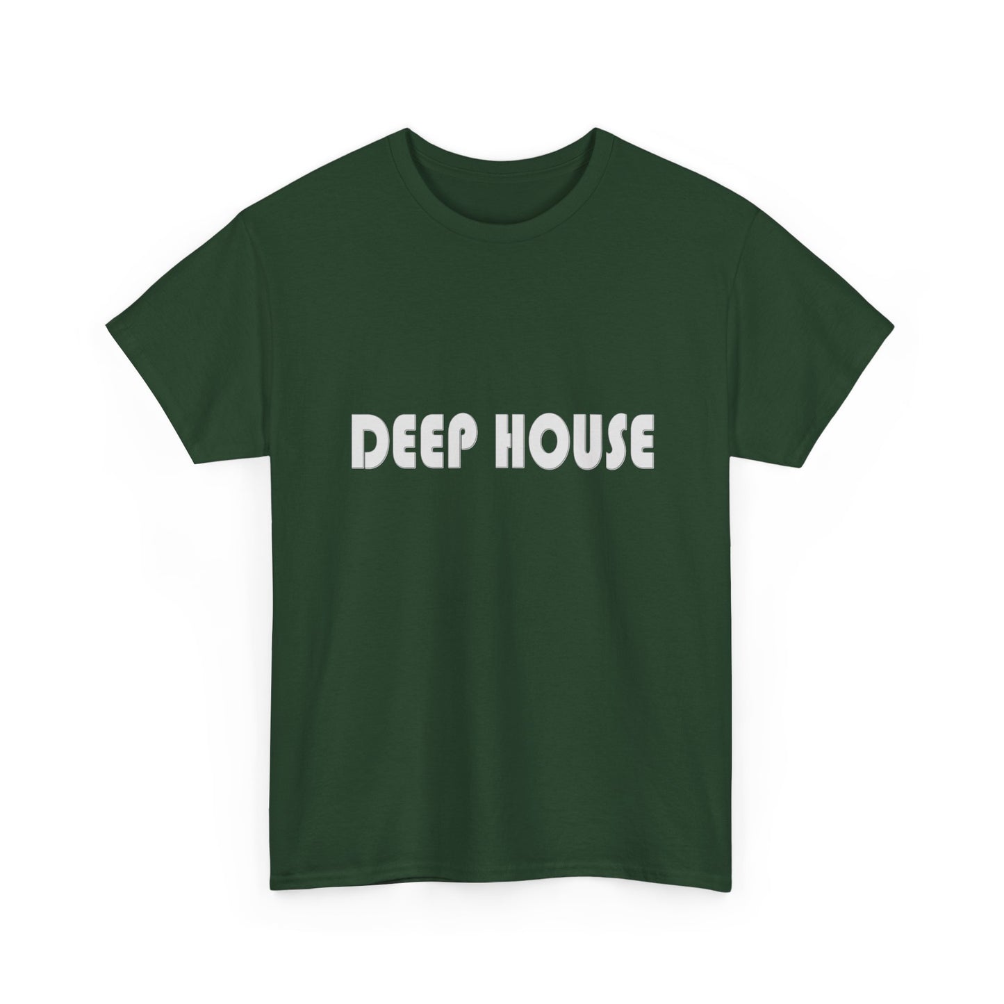 Deep House Music Genre Unisex Tee, Typographic Young Vibe Shirt, DJ Gift, Music Lover, Festival Top, Musician Apparel, Rave Clothing