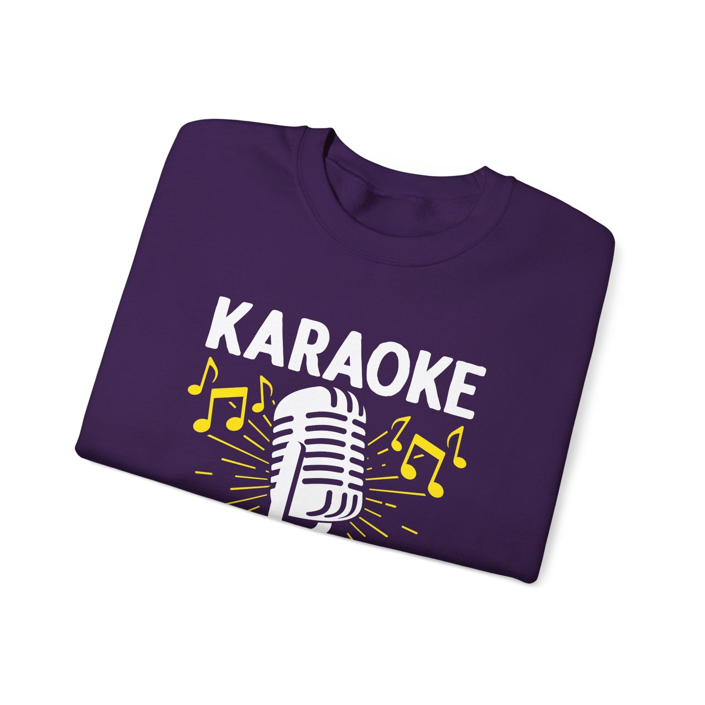 Karaoke Vibe Sweatshirt, Sing-Along Nostalgia Jumper, Music Party Pullover, Karaoke Never Lies Crewneck, Funny Singing Gift