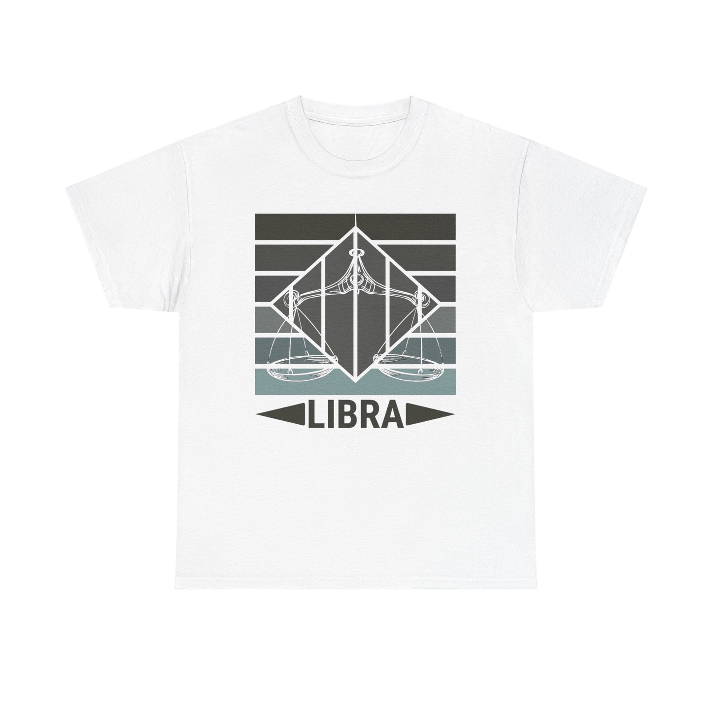 Libra Zodiac Tee, Perfect for Astrology Lovers, Horoscope Gift, Unisex Heavy Cotton T-Shirt, Astrology Apparel, Birthday Gift