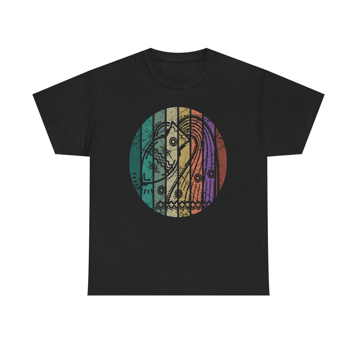 Astrology Zodiac Sign Aquarius Unisex Heavy Cotton Tee, Retro Vintage Design, Horoscope Shirt, Astrology Gift, Zodiac Sign T-Shirt, Aquarius