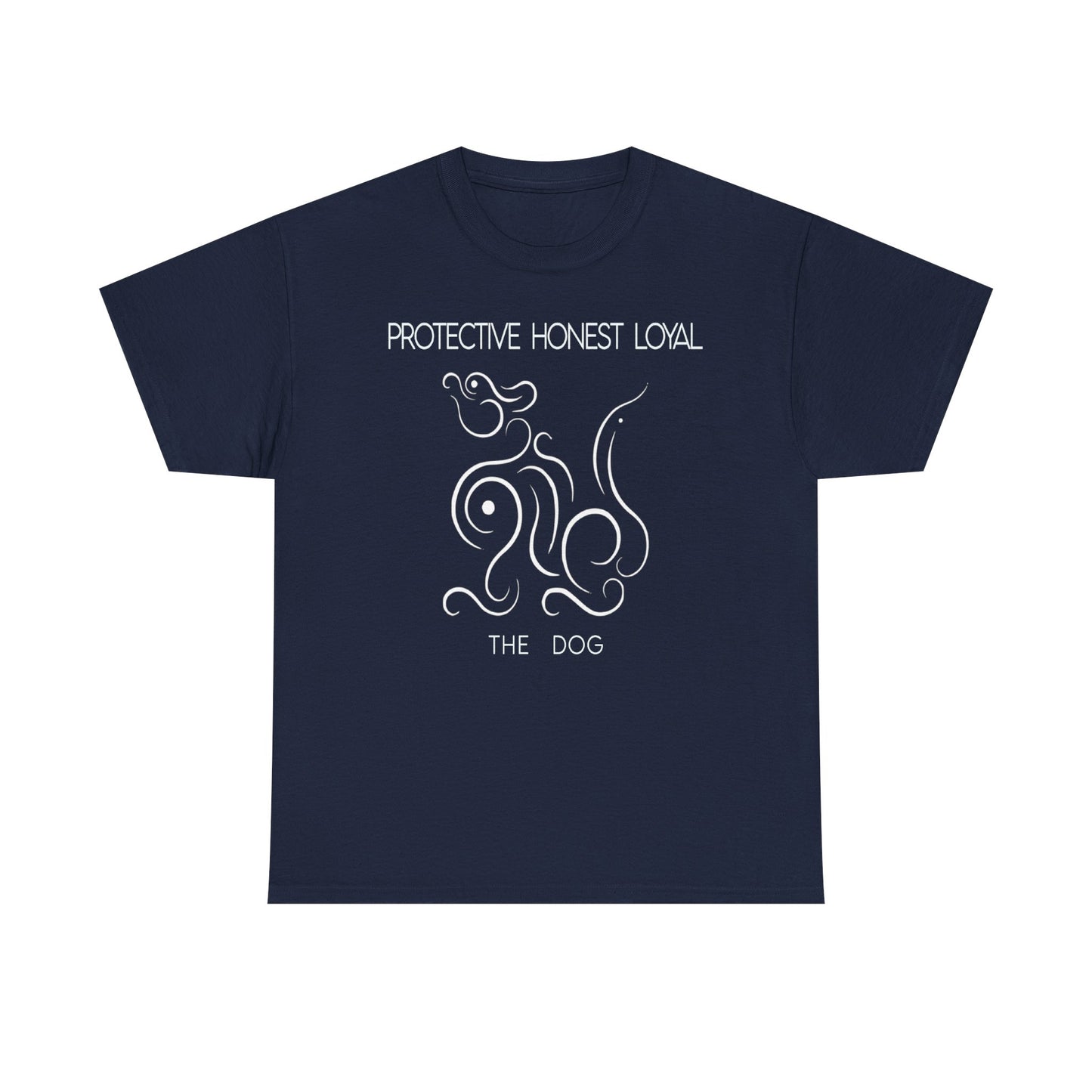 Chinese Zodiac The Dog Tee, Positive Traits Of People Born On The Years Of The Dog (1958, 1970, 1982, 1994, And 2006), Protective, Loyal
