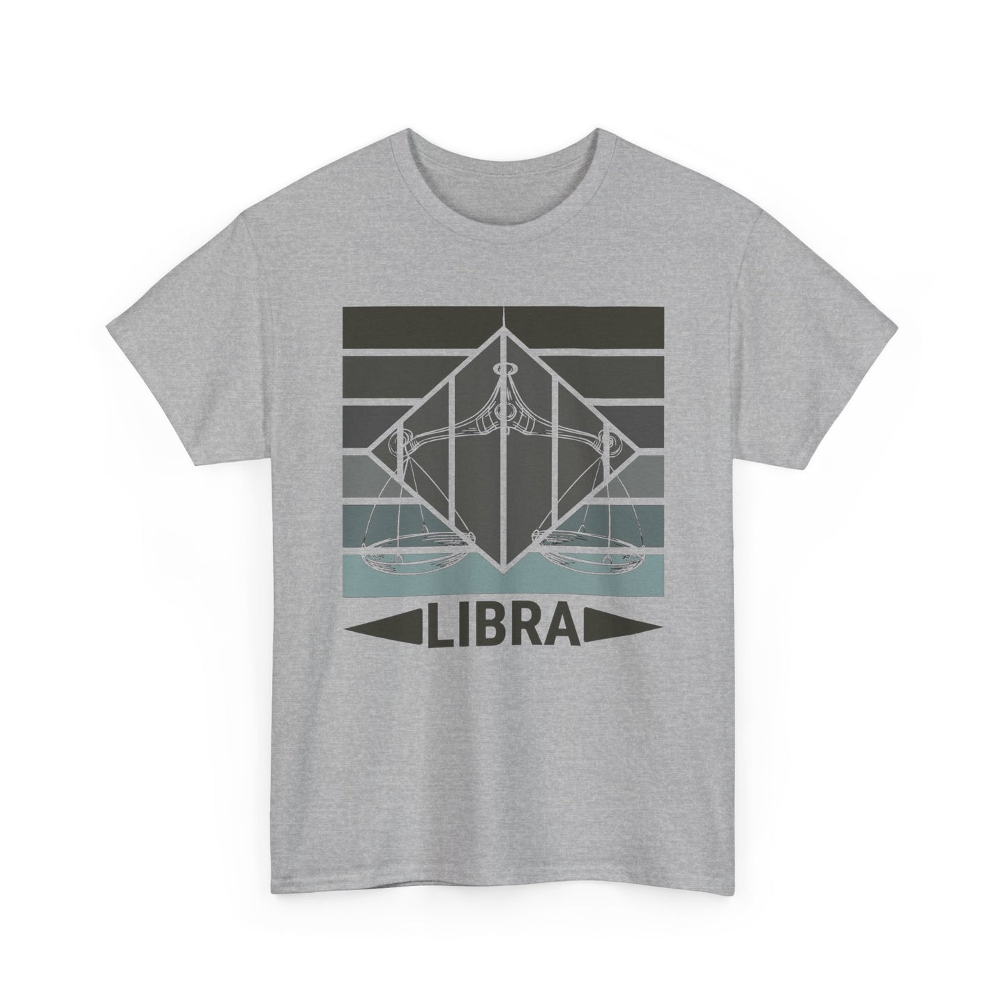 Libra Zodiac Tee, Perfect for Astrology Lovers, Horoscope Gift, Unisex Heavy Cotton T-Shirt, Astrology Apparel, Birthday Gift
