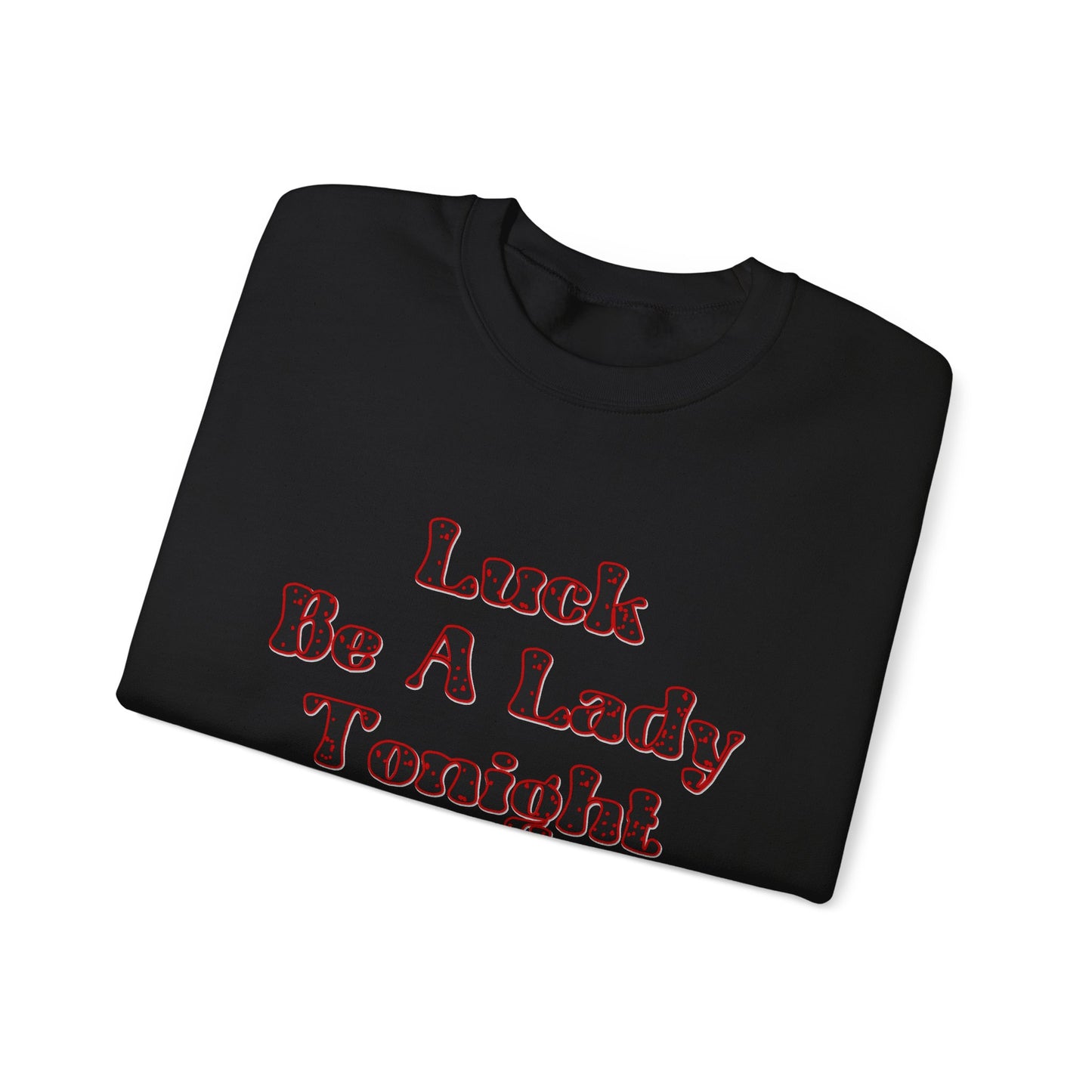Boho Mahjong Inspired Unisex Sweatshirt, Gambler Metaphor Crewneck Jumper, Luck Be a Lady Pullover, Gift for Gamers, Vintage Style Sweater