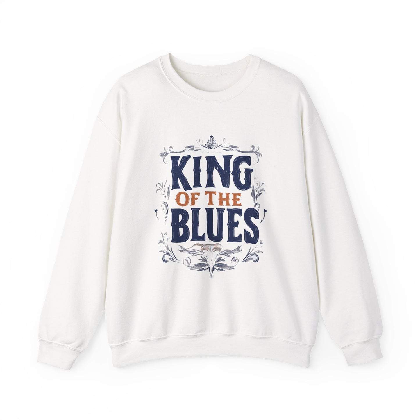 King of the Blues Sweatshirt, Music Nostalgia Crewneck, Rhythm and Blues Jumper, Unisex Band Merch, Blues Music Apparel
