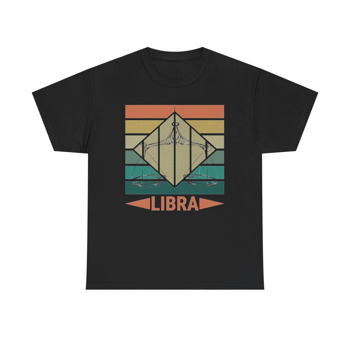 Libra Retro Unisex Tee, Vintage Style Horoscope Sign Shirt, Astrology Zodiac Gift, October Birthday Present, Classic Graphic T-shirt,