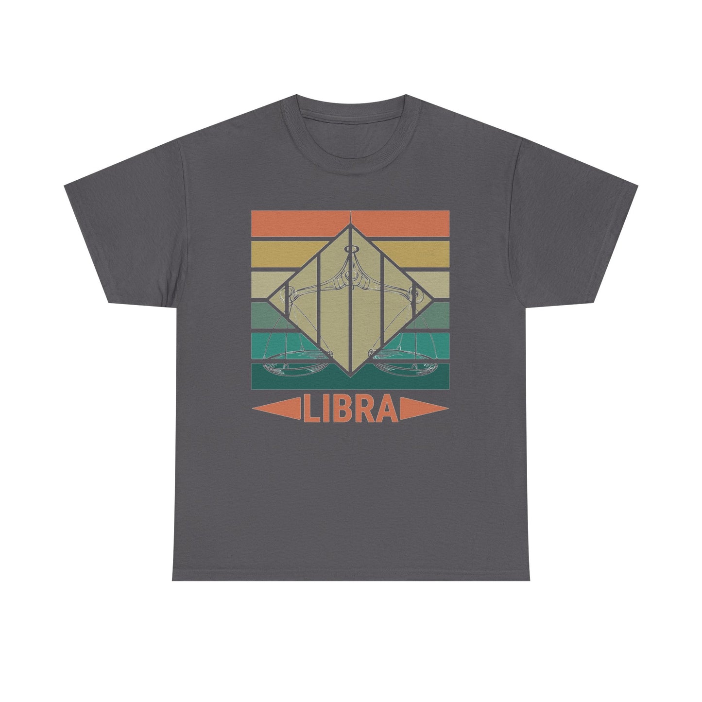 Libra Retro Unisex Tee, Vintage Style Horoscope Sign Shirt, Astrology Zodiac Gift, October Birthday Present, Classic Graphic T-shirt,
