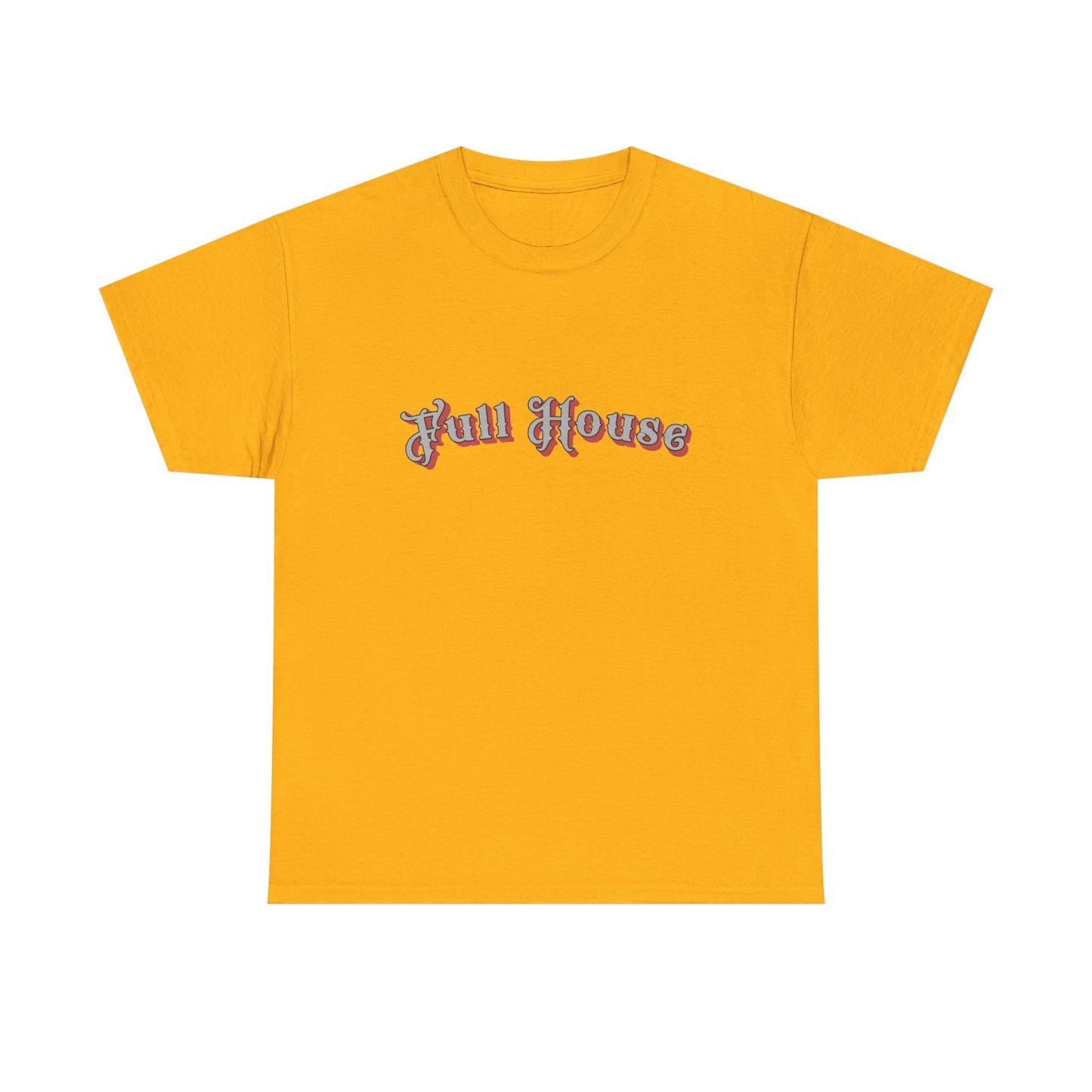 Full House Gambler's Metaphor Unisex Tee shirt - Casino Game Design, Card Player Gift, Card Game Lover Shirt, Card Shark Pullover