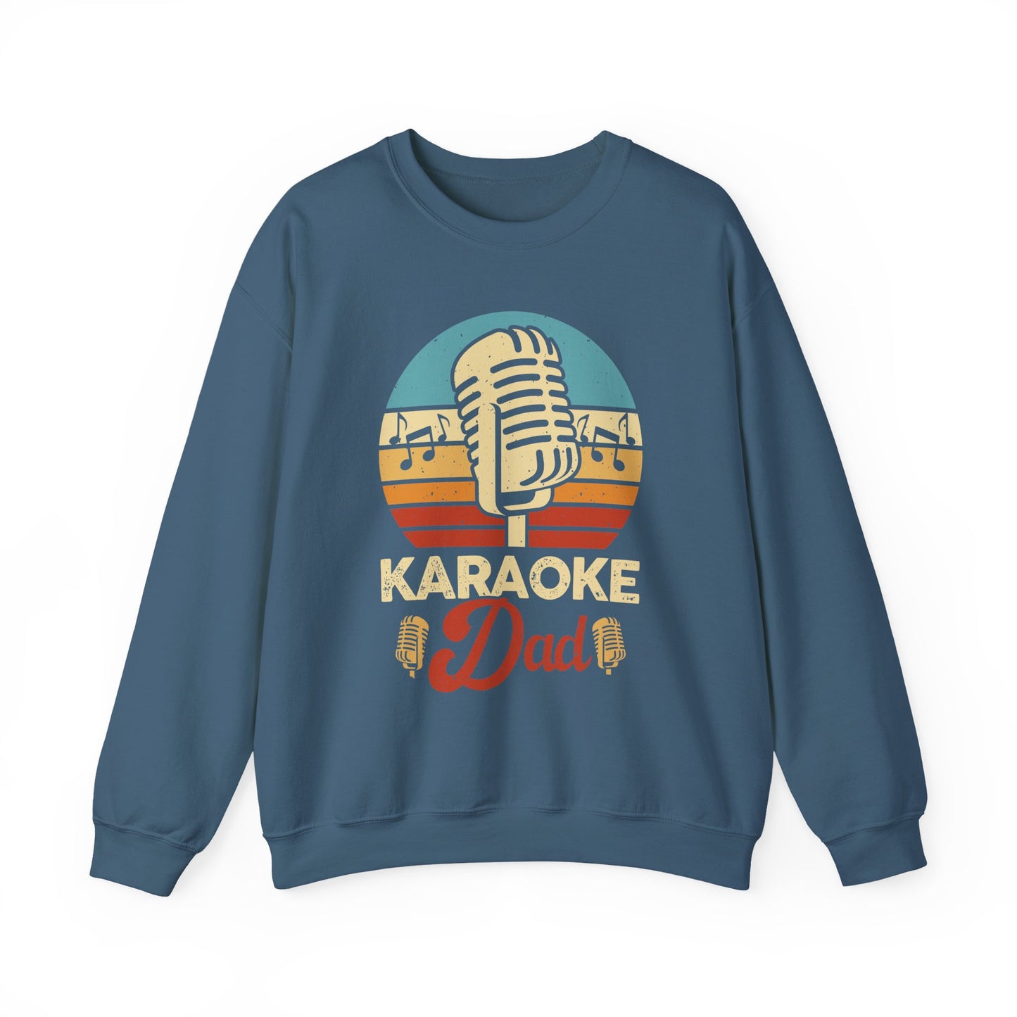Karaoke Vibe Crewneck Sweatshirt, Generational Nostalgia, Karaoke Mom and Dad, Unisex Jumper, Music Lover Gift, Retro Sweatshirt, Family Fun