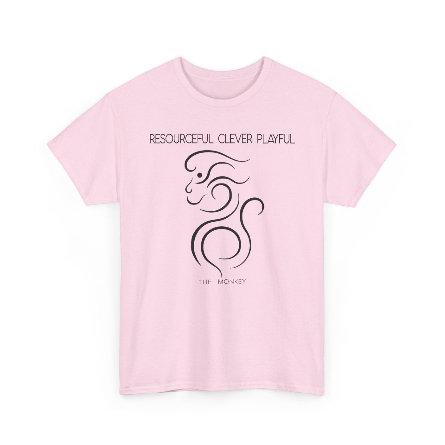Chinese Zodiac The Monkey Tee, Positive Traits Of People Born On The Years Of Monkey (1968, 1980, 1992, 2004, And 2016), Clever, Resourceful