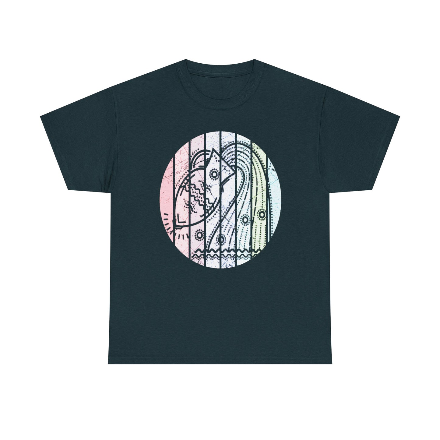 Astrology Zodiac Sign Aquarius Tee, Retro Design, Unisex T-Shirt, Horoscope Tee, Birthday Gift, Unique Tee, Gift For Astrology Enthusiast