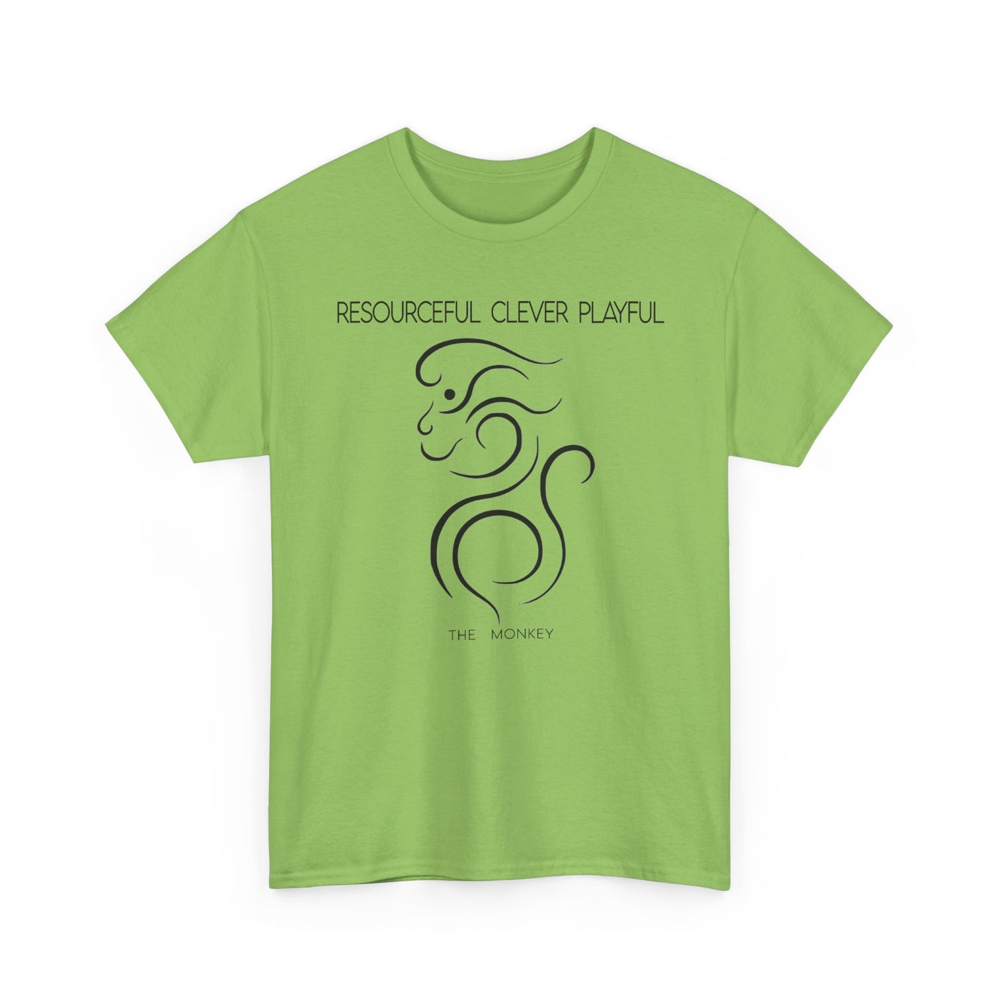 Chinese Zodiac The Monkey Tee, Positive Traits Of People Born On The Years Of Monkey (1968, 1980, 1992, 2004, And 2016), Clever, Resourceful