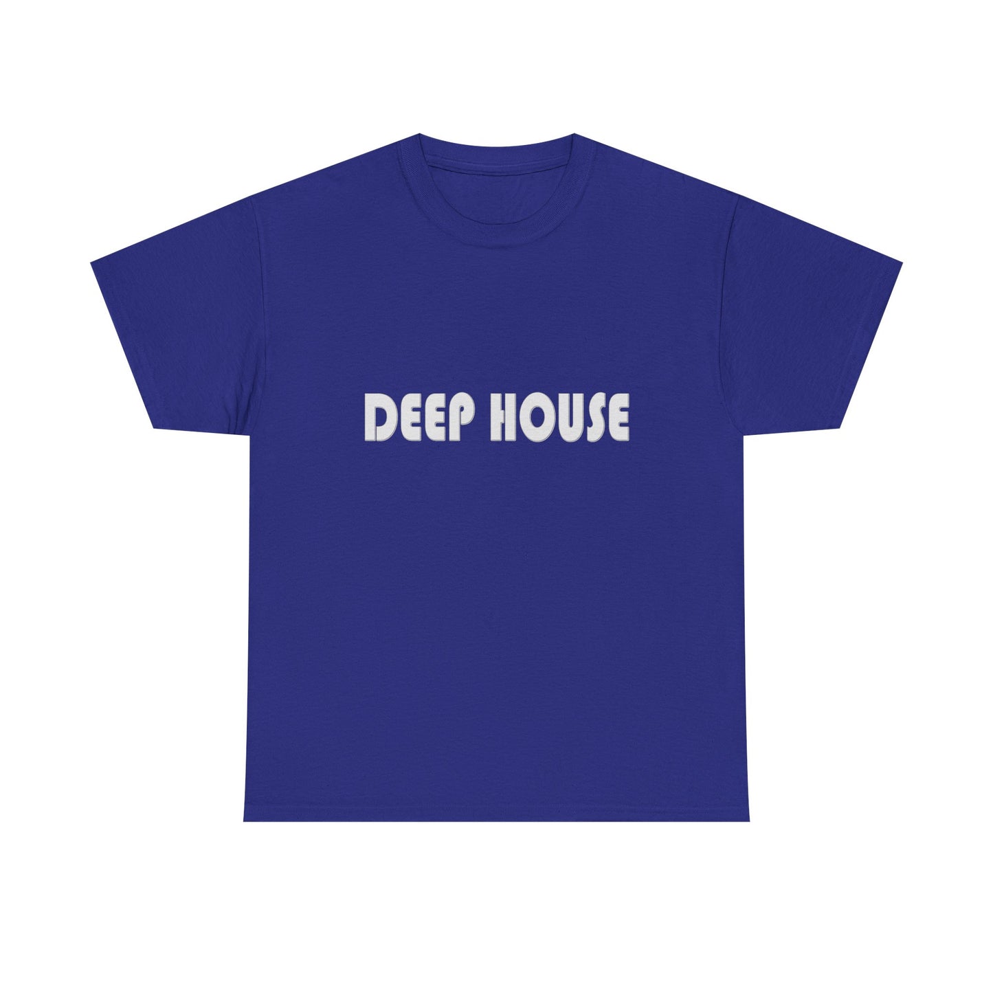 Deep House Music Genre Unisex Tee, Typographic Young Vibe Shirt, DJ Gift, Music Lover, Festival Top, Musician Apparel, Rave Clothing