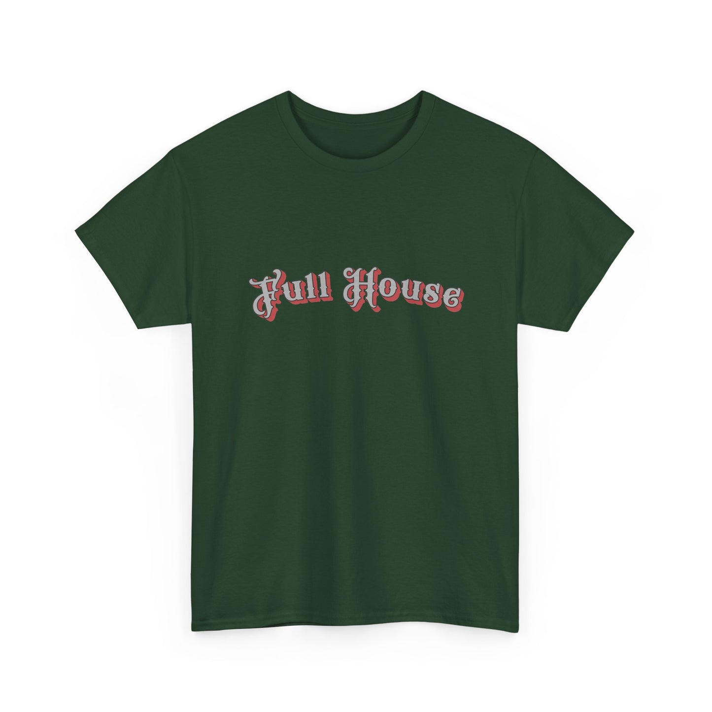 Full House Gambler's Metaphor Unisex Tee shirt - Casino Game Design, Card Player Gift, Card Game Lover Shirt, Card Shark Pullover