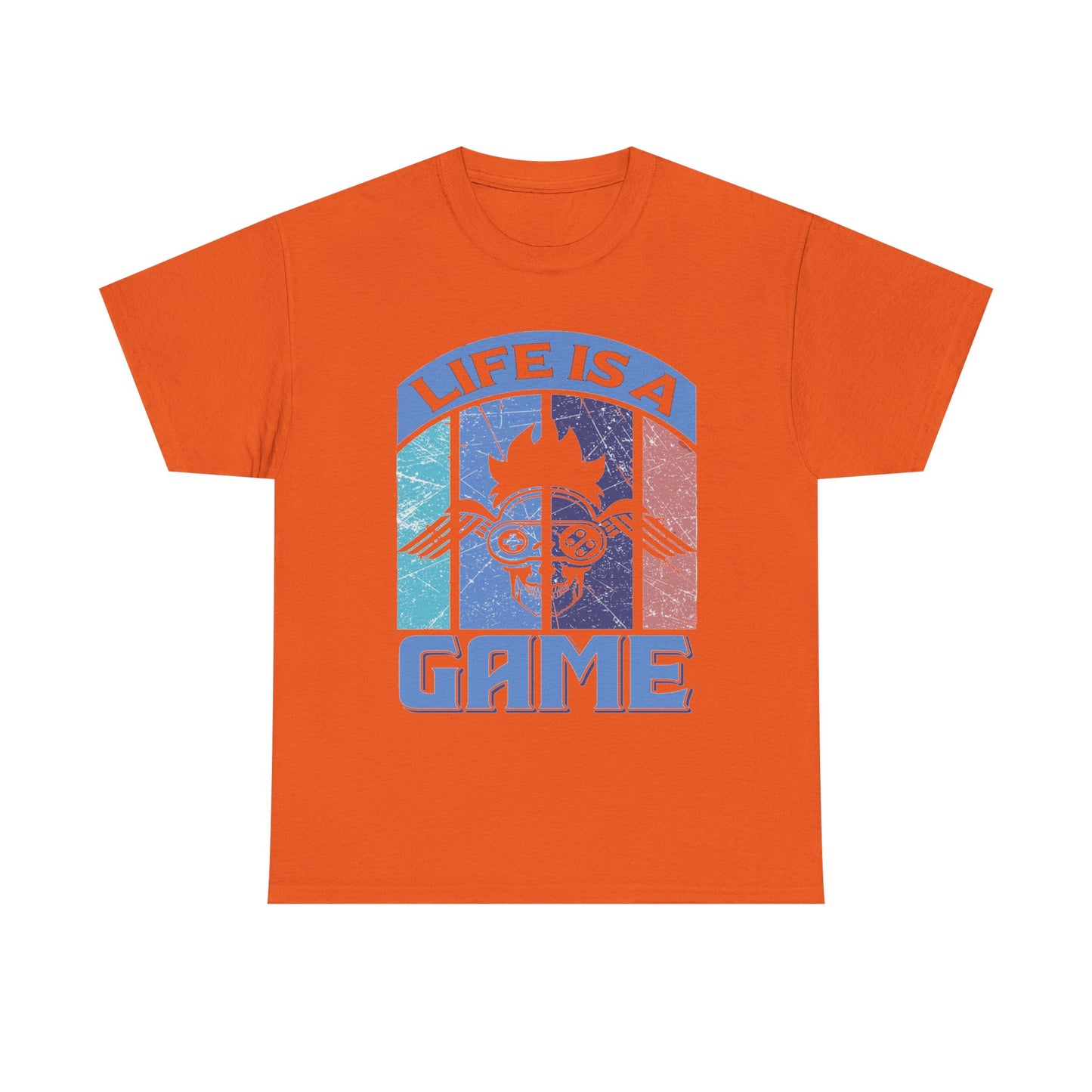 Retro Words of Wisdom Unisex Tee, Life is a Game Graphic Shirt, Inspirational Quote Top, Vintage Tshirt, Retro Tee, Positive Vibes Shirt