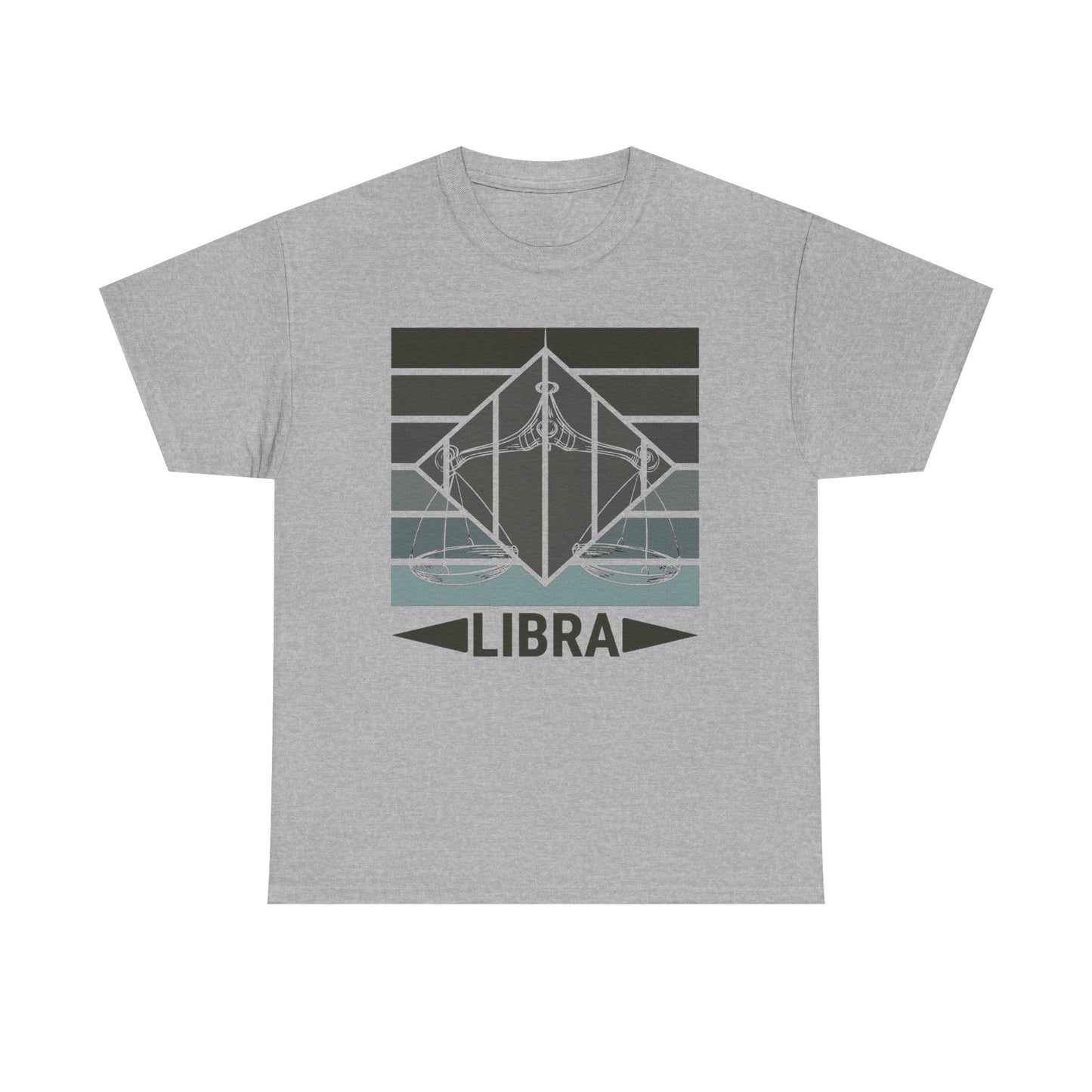 Libra Zodiac Tee, Perfect for Astrology Lovers, Horoscope Gift, Unisex Heavy Cotton T-Shirt, Astrology Apparel, Birthday Gift