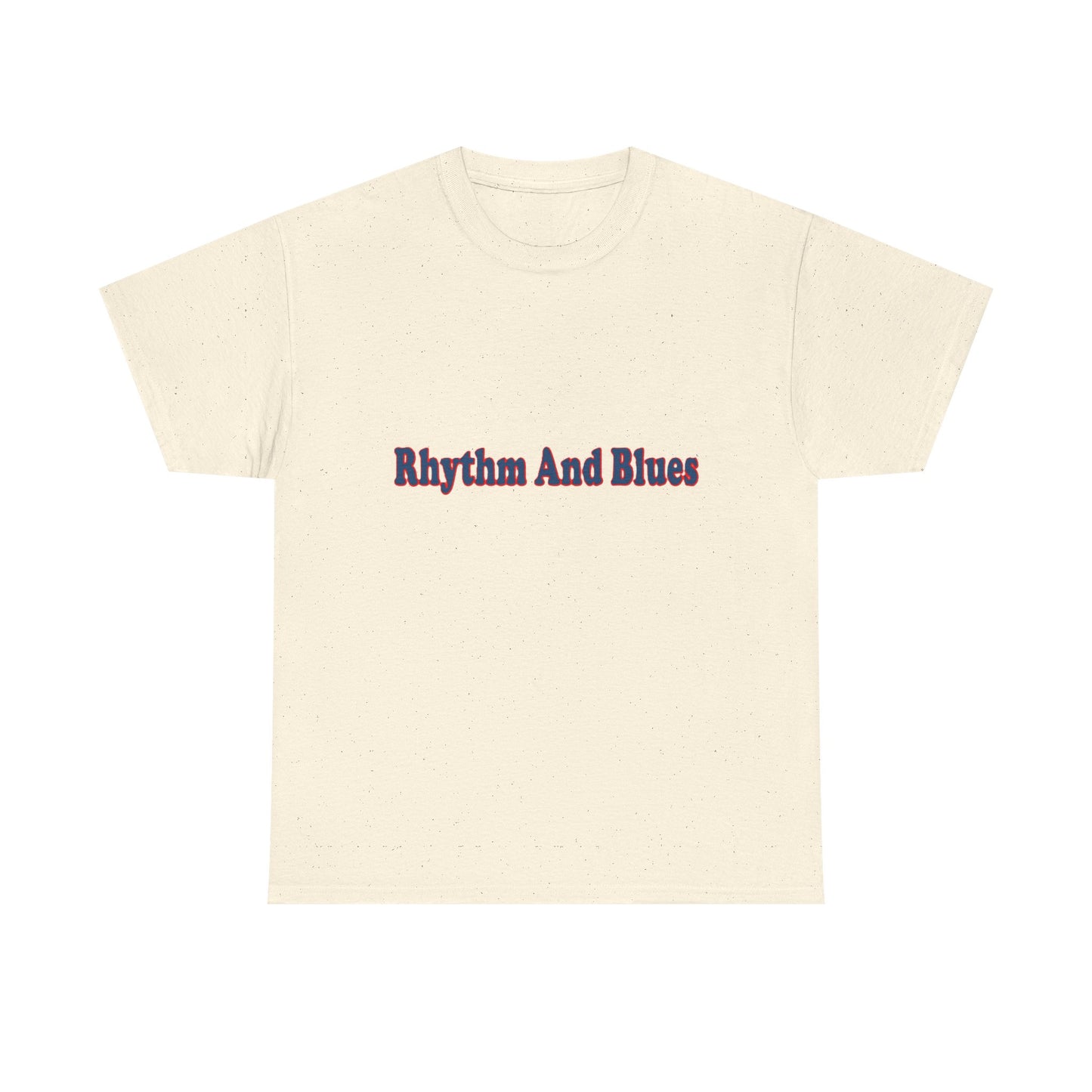 Music Nostalgia Rhythm And Blues Unisex Cotton Shirt, Colorful Boho and Hippie Style Top, Artistic Typographic Design Shirt