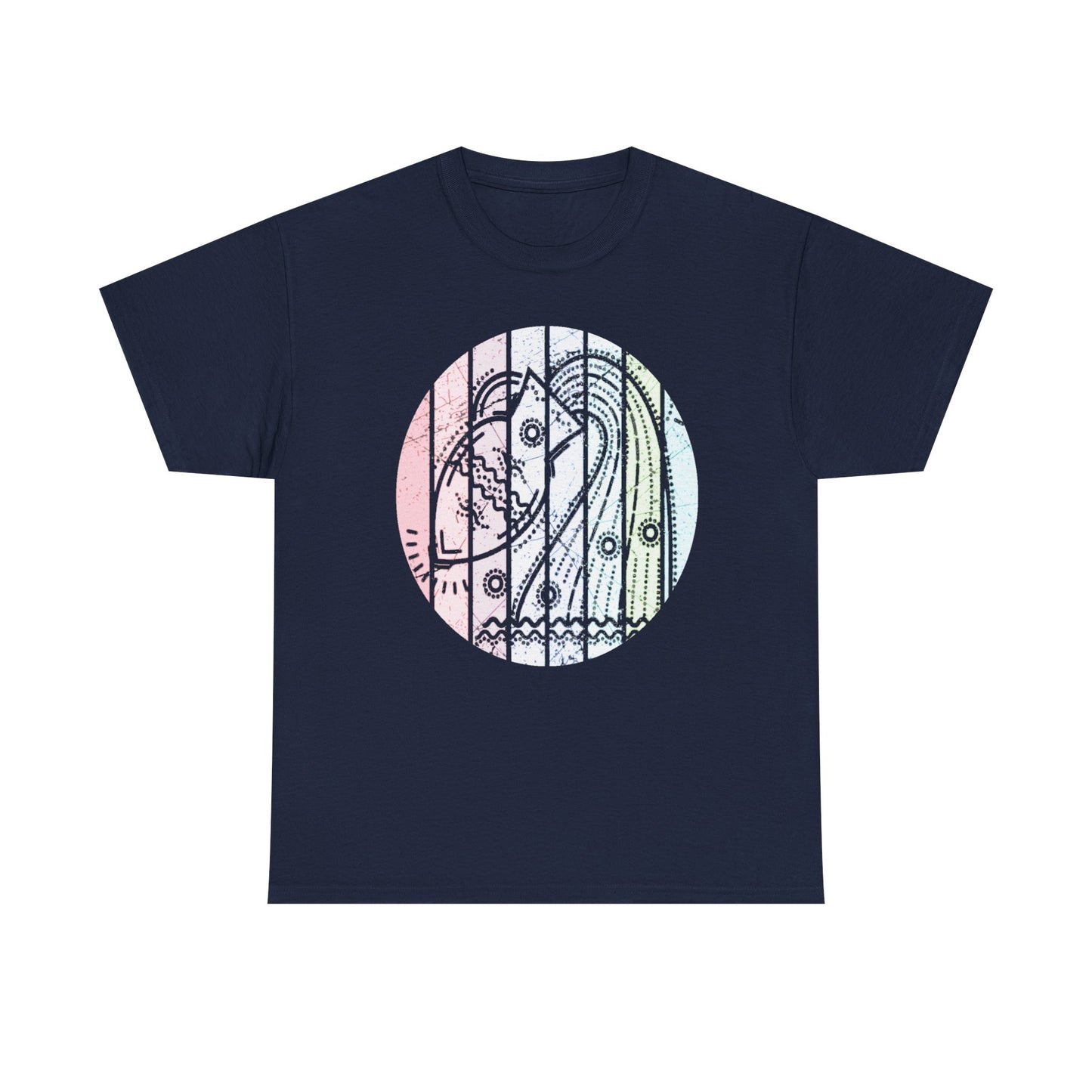 Astrology Zodiac Sign Aquarius Tee, Retro Design, Unisex T-Shirt, Horoscope Tee, Birthday Gift, Unique Tee, Gift For Astrology Enthusiast