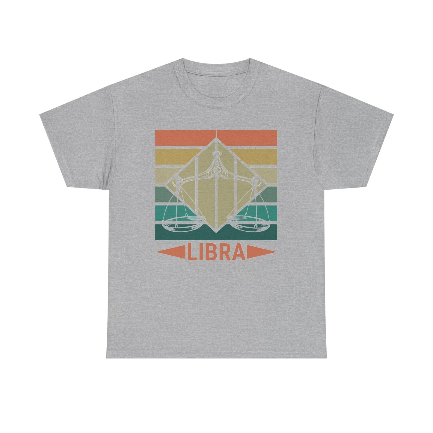 Libra Retro Unisex Tee, Vintage Style Horoscope Sign Shirt, Astrology Zodiac Gift, October Birthday Present, Classic Graphic T-shirt,