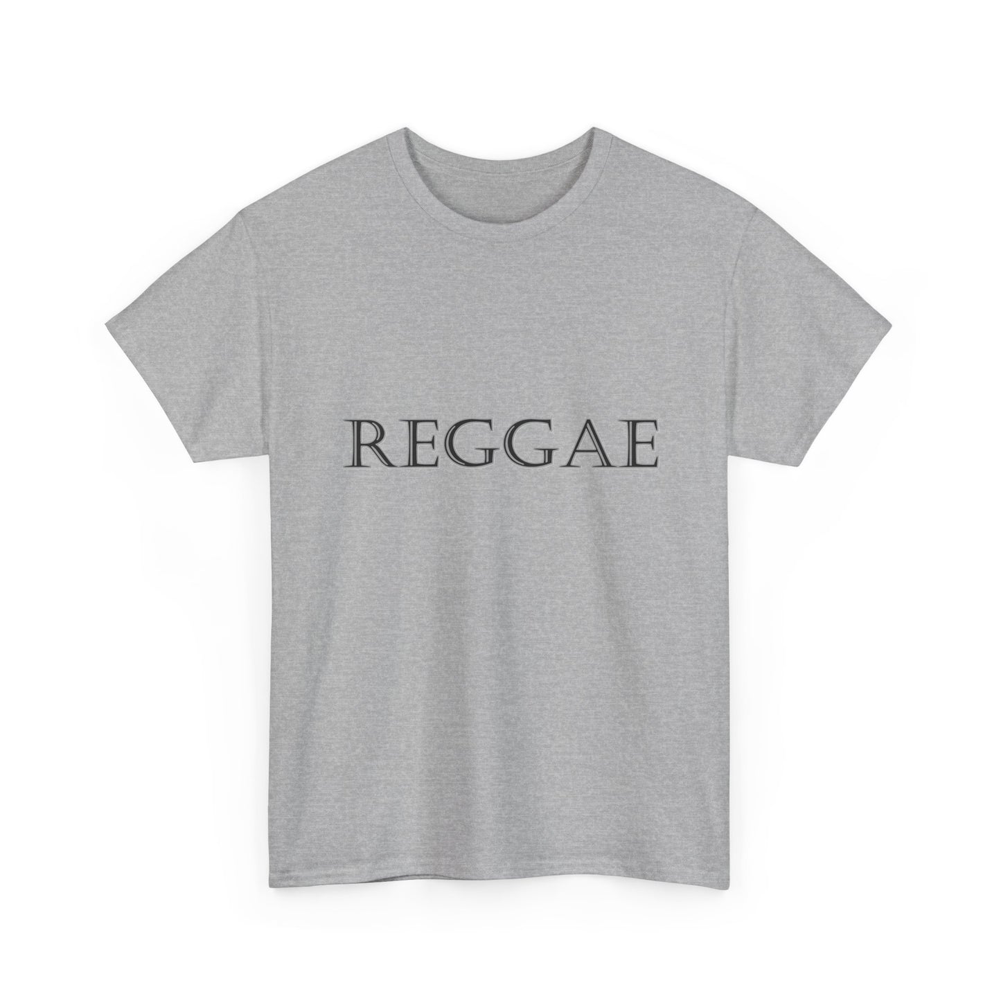 Music Nostalgia Reggae Unisex Cotton Shirt, Retro Boho and Hippie Style Top, Artistic Typographic Design Shirt For Music Lovers