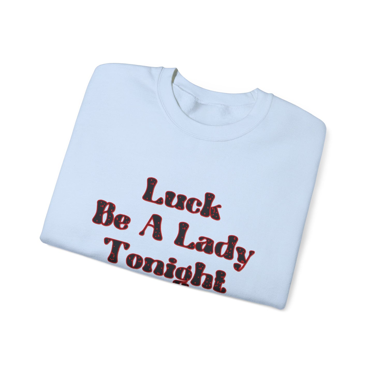 Boho Mahjong Inspired Unisex Sweatshirt, Gambler Metaphor Crewneck Jumper, Luck Be a Lady Pullover, Gift for Gamers, Vintage Style Sweater