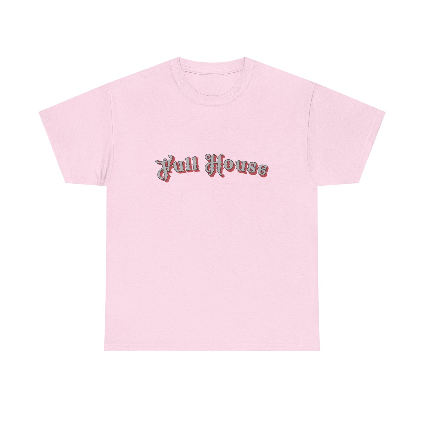 Full House Gambler's Metaphor Unisex Tee shirt - Casino Game Design, Card Player Gift, Card Game Lover Shirt, Card Shark Pullover