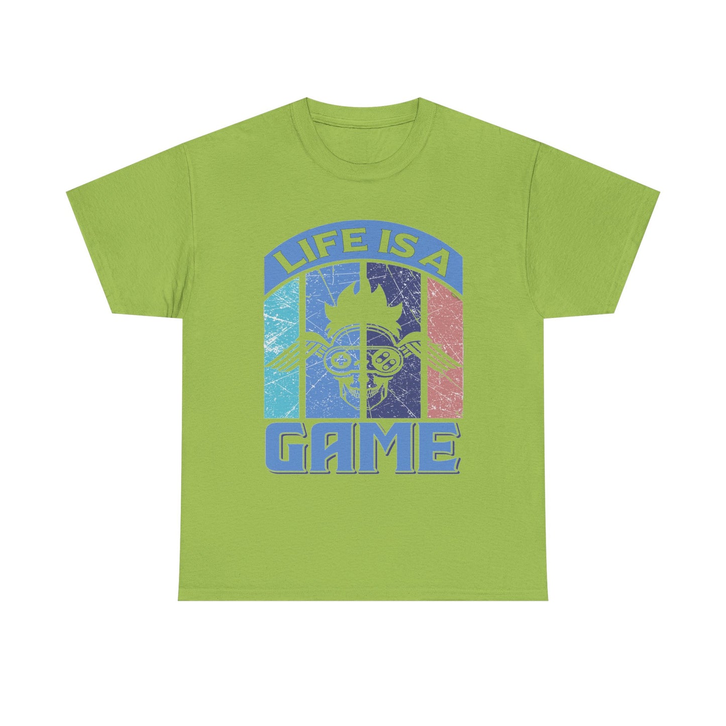 Retro Words of Wisdom Unisex Tee, Life is a Game Graphic Shirt, Inspirational Quote Top, Vintage Tshirt, Retro Tee, Positive Vibes Shirt