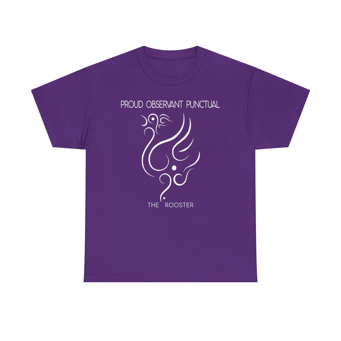 Chinese Zodiac The Rooster Tee, Positive Traits Of People Born On The Years Of Rooster (1969, 1981, 1993, And 2005), Observant, Punctual