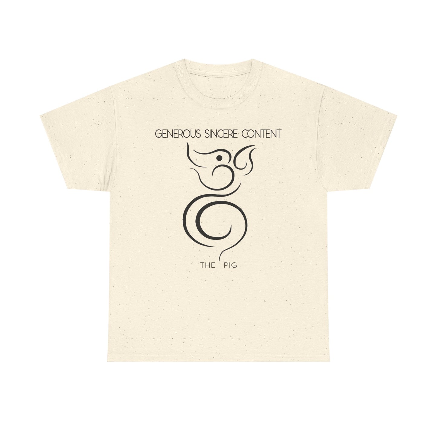 Chinese Zodiac The Pig Tee, Positive Traits Of People Born On The Years Of The Pig (1959, 1971, 1995, and 2007), Generous And Sincere
