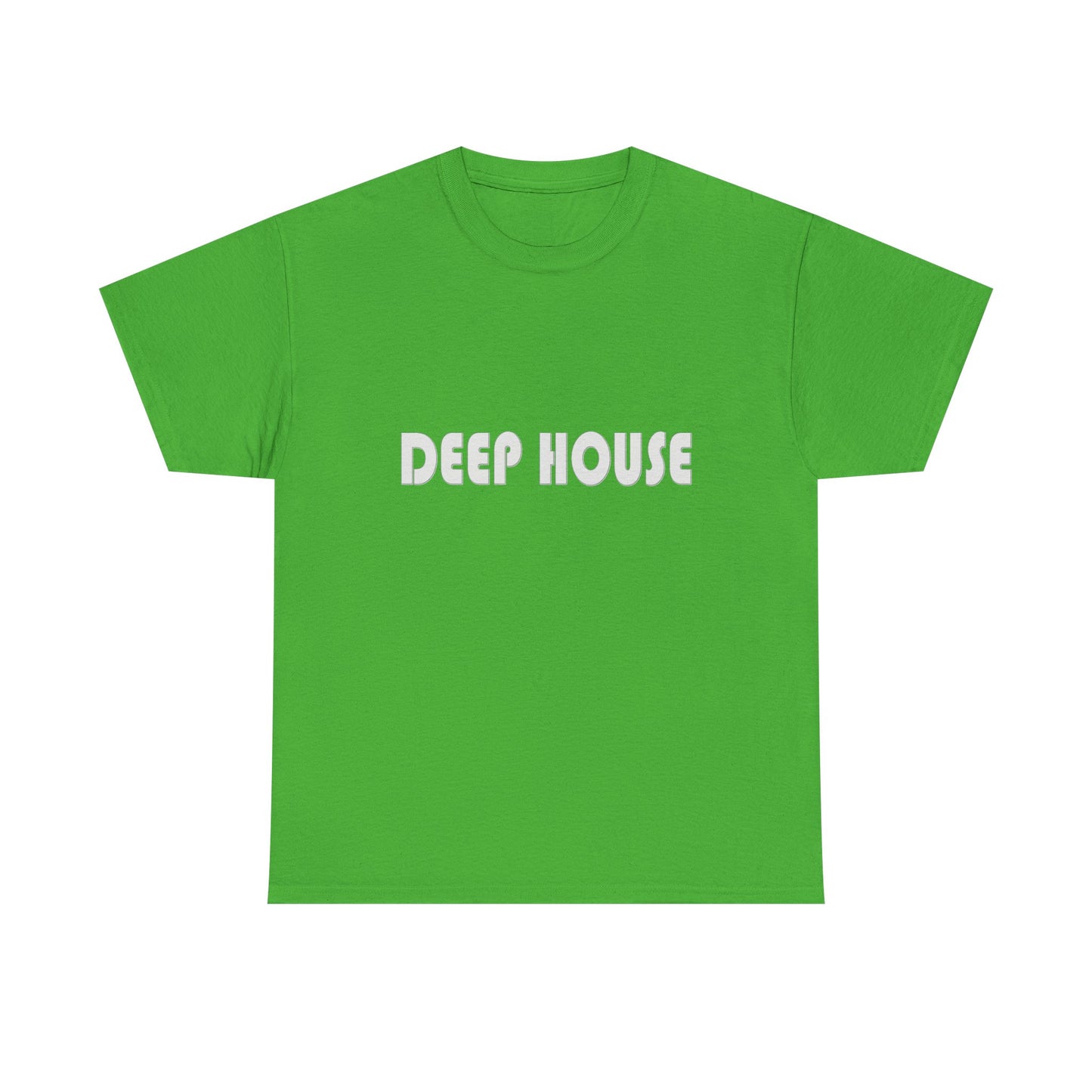 Deep House Music Genre Unisex Tee, Typographic Young Vibe Shirt, DJ Gift, Music Lover, Festival Top, Musician Apparel, Rave Clothing