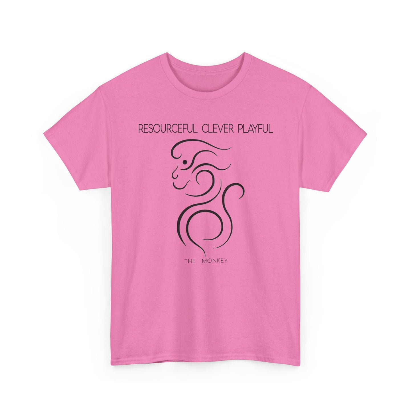 Chinese Zodiac The Monkey Tee, Positive Traits Of People Born On The Years Of Monkey (1968, 1980, 1992, 2004, And 2016), Clever, Resourceful