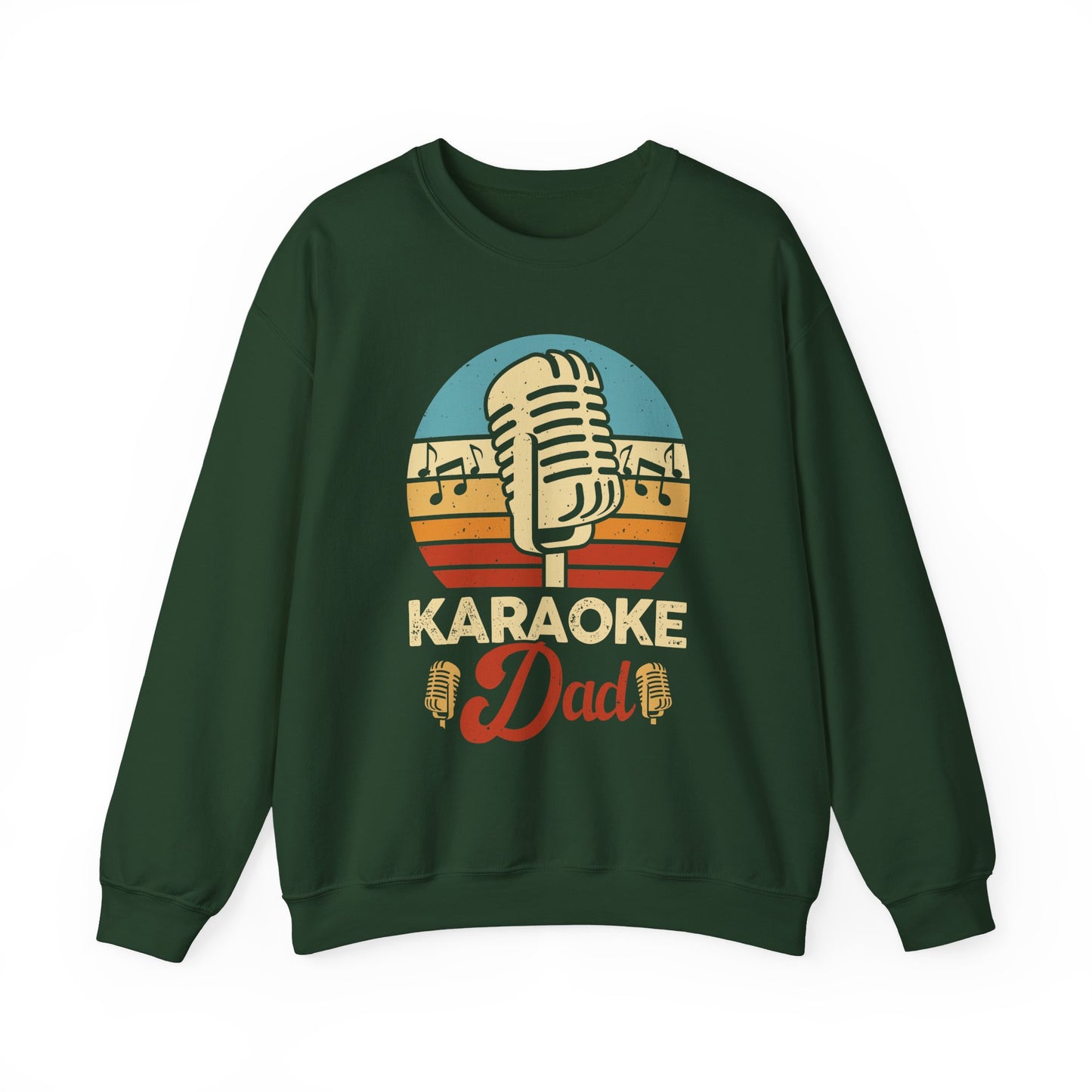Karaoke Vibe Crewneck Sweatshirt, Generational Nostalgia, Karaoke Mom and Dad, Unisex Jumper, Music Lover Gift, Retro Sweatshirt, Family Fun