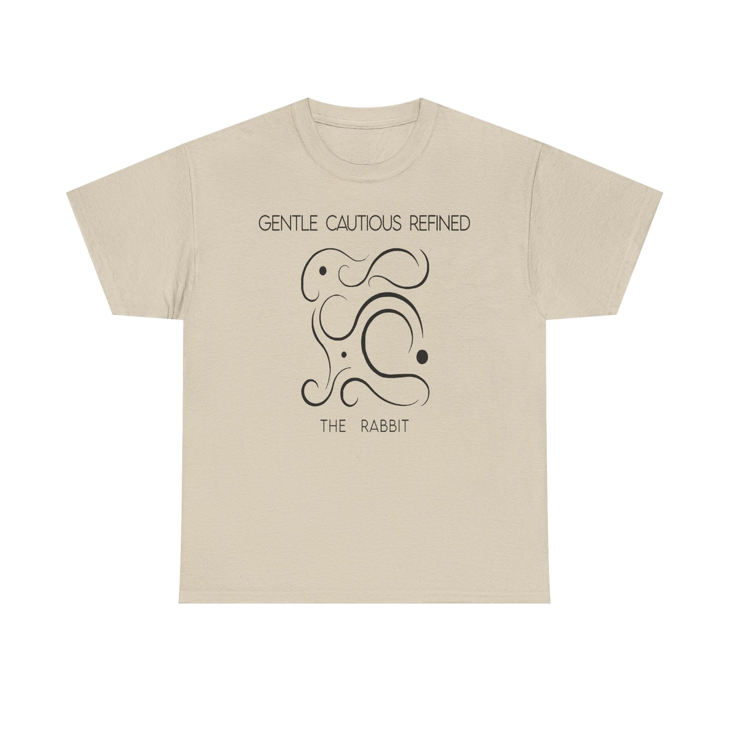 Chinese Zodiac The Rabbit Tee, Positive Traits Of People Born On The Years Of Rabbit (1963, 1975, 1987, 1999, And 2011), Gentle And Refined