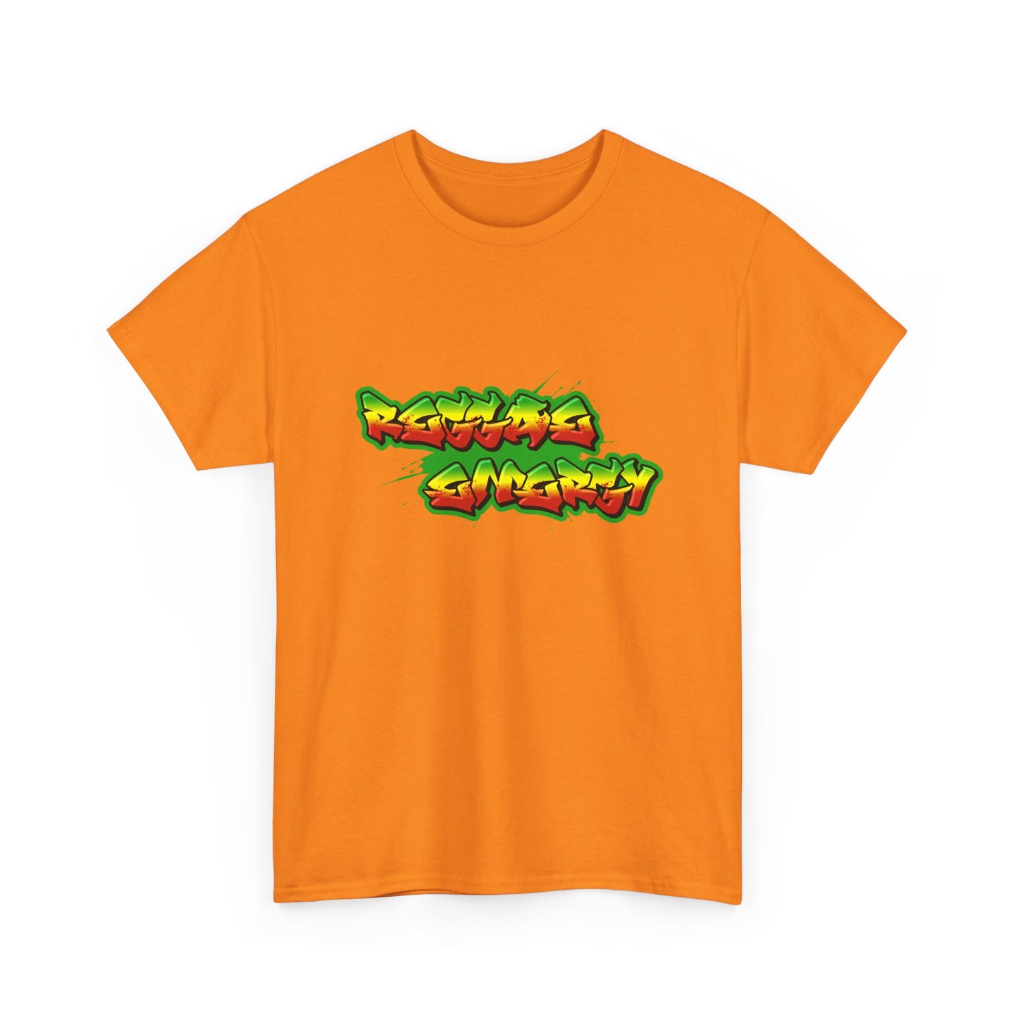 Music Nostalgia Reggae Energy Unisex Cotton Tee, Graffiti Style Design Graphic Tee, Artistic Typography Top
