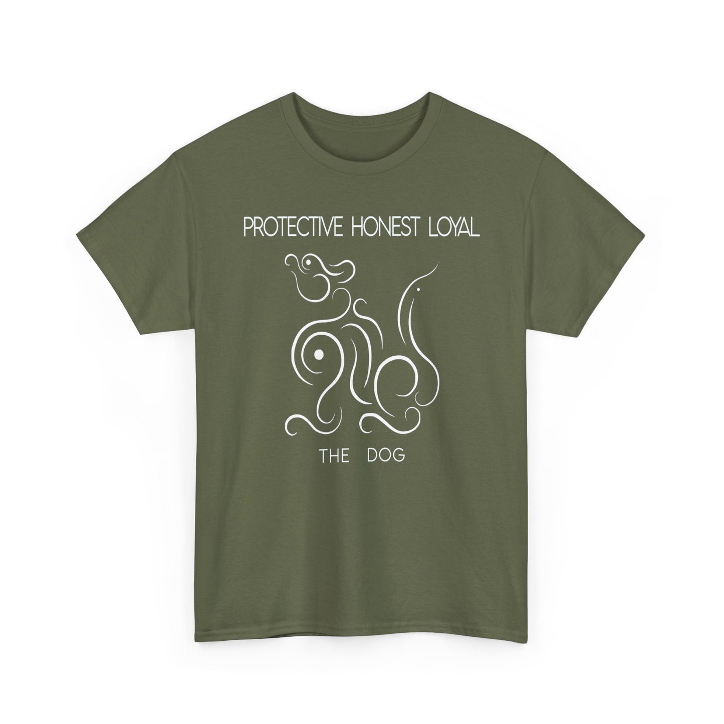 Chinese Zodiac The Dog Tee, Positive Traits Of People Born On The Years Of The Dog (1958, 1970, 1982, 1994, And 2006), Protective, Loyal