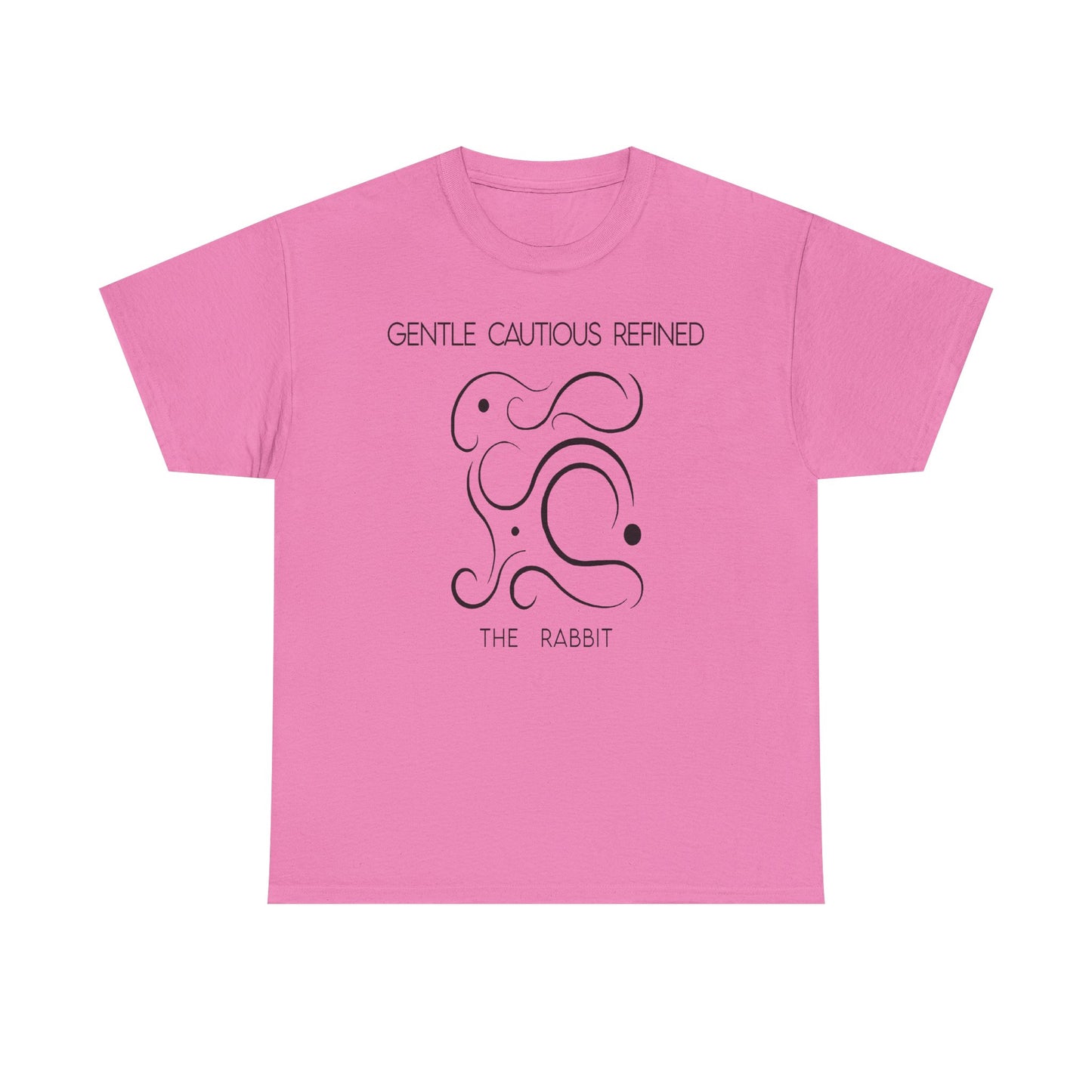 Chinese Zodiac The Rabbit Tee, Positive Traits Of People Born On The Years Of Rabbit (1963, 1975, 1987, 1999, And 2011), Gentle And Refined