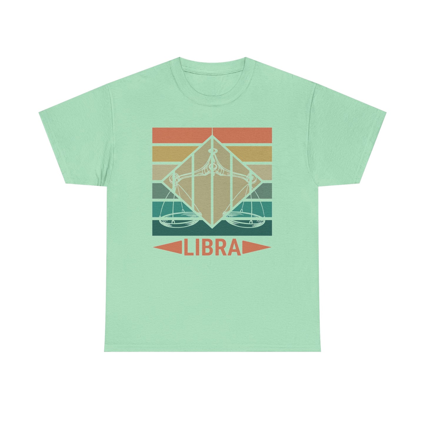 Libra Retro Unisex Tee, Vintage Style Horoscope Sign Shirt, Astrology Zodiac Gift, October Birthday Present, Classic Graphic T-shirt,