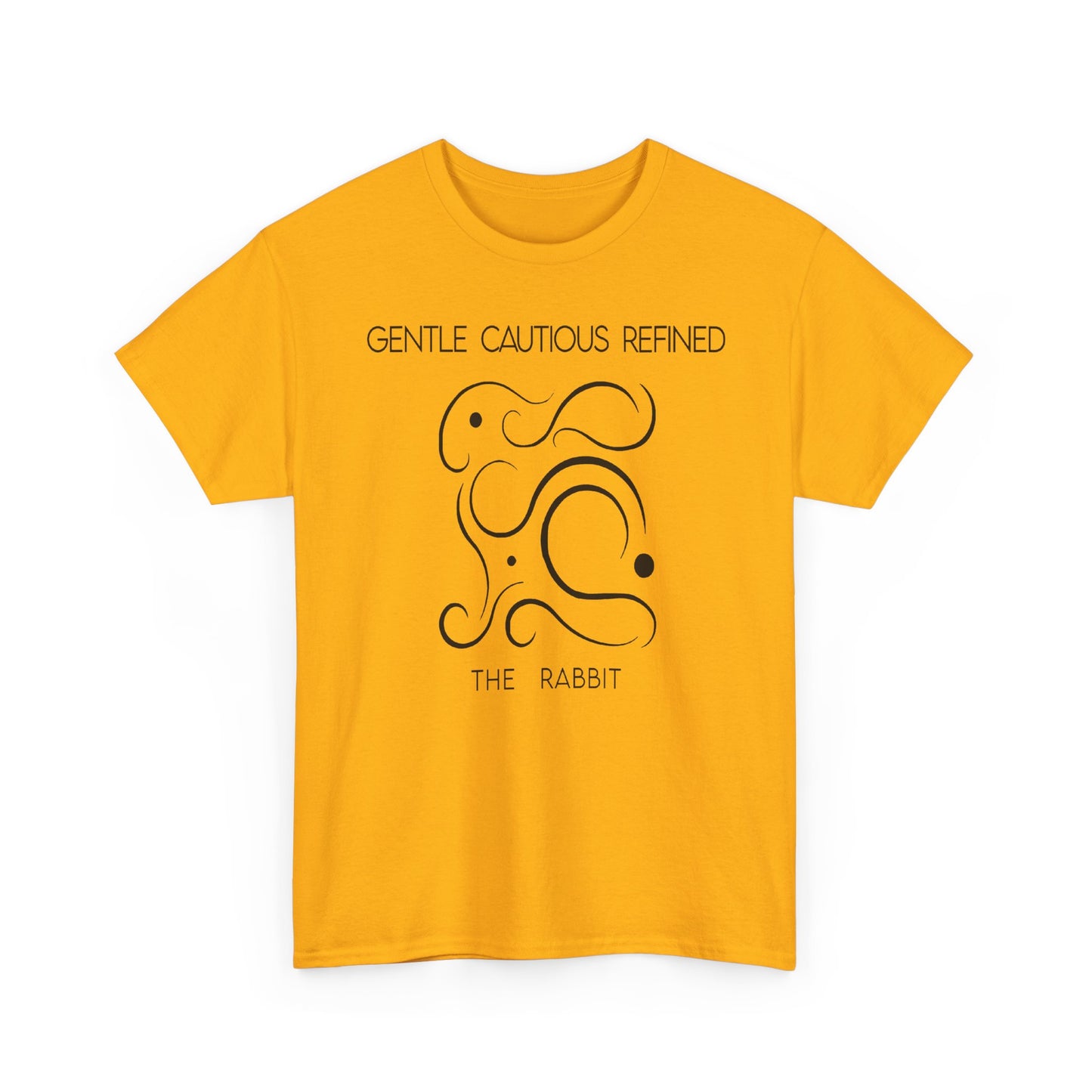 Chinese Zodiac The Rabbit Tee, Positive Traits Of People Born On The Years Of Rabbit (1963, 1975, 1987, 1999, And 2011), Gentle And Refined