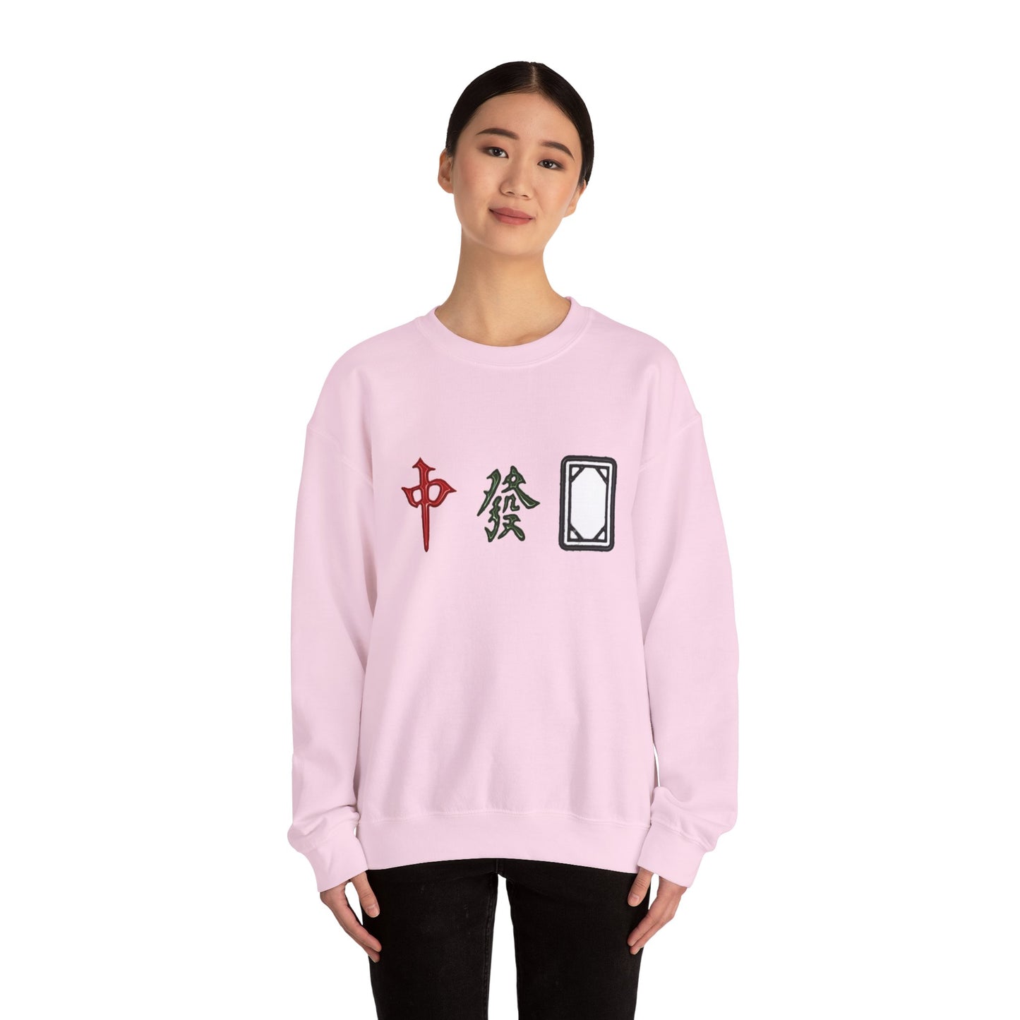 Mahjong Inspired Sweatshirt, Asian Tile Game Apparel, 3 Dragons Design, 4 Seasons Flowers Shirt, Gift for Gamers, Unisex Jumper,